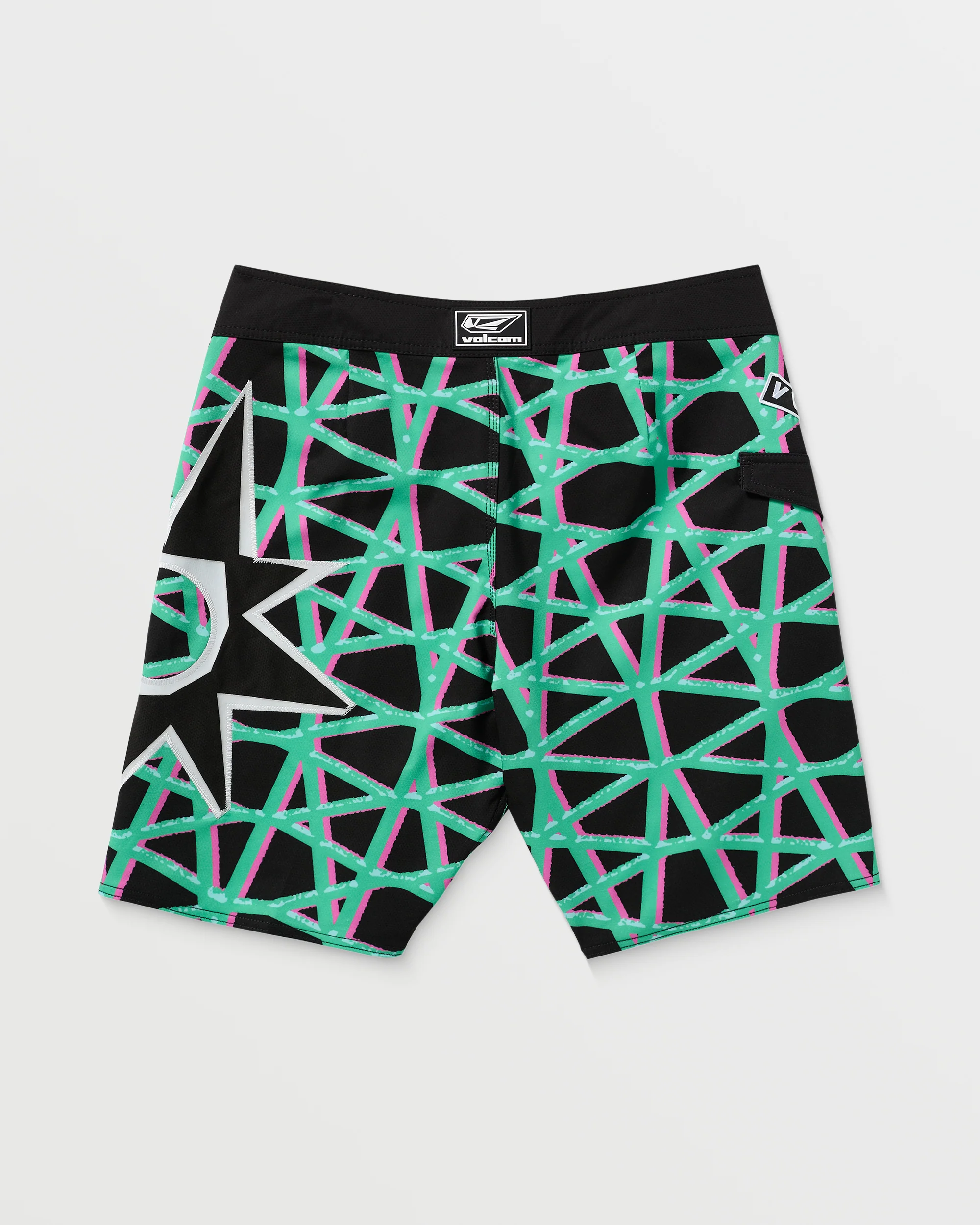 St4R G4Zer Mod 20" Boardshort - Black - Image 7