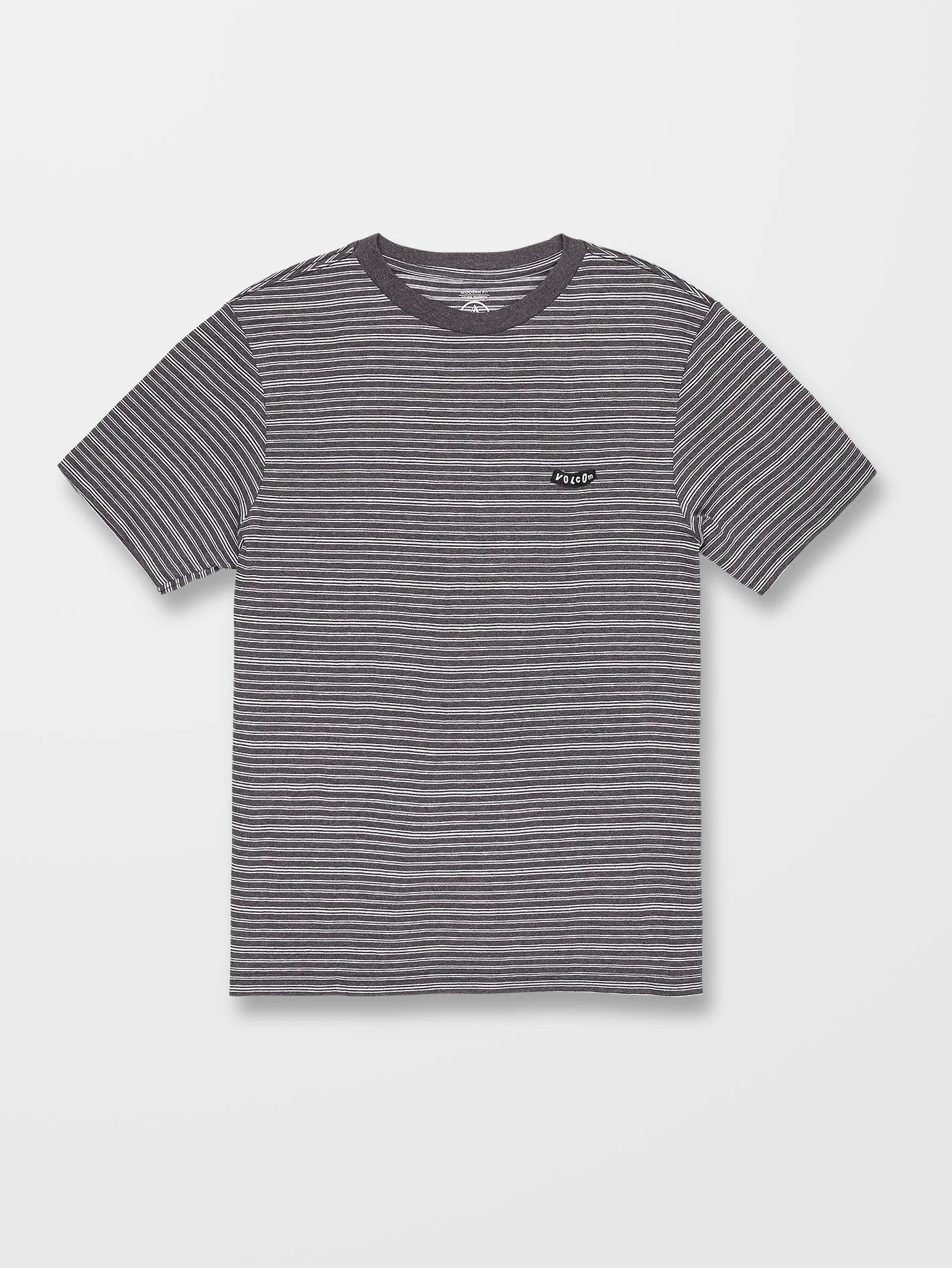 Static Stripe T-shirt - BLACK - Image 3