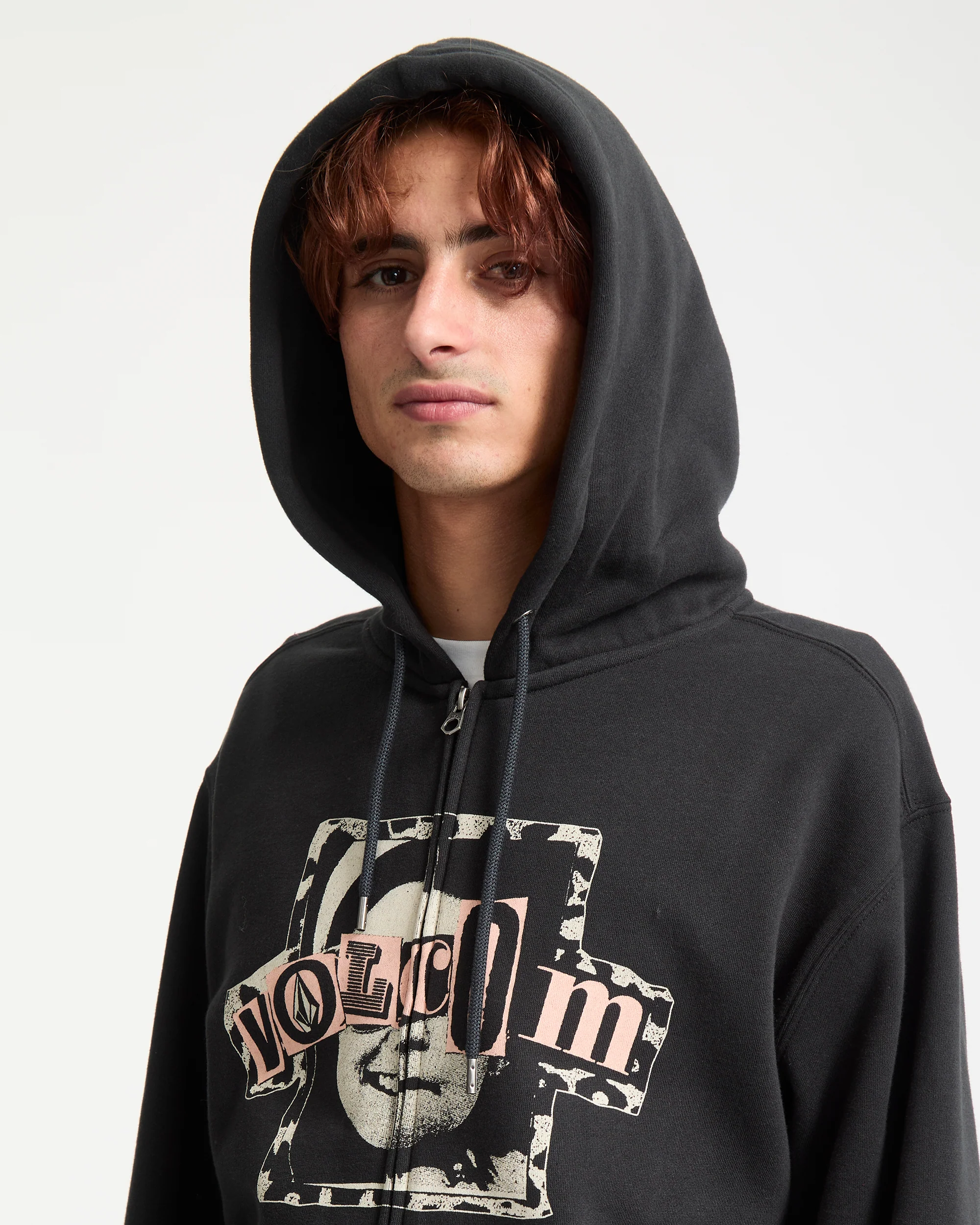 Stick Stoner Zip Hoodie - Antique Black - Image 4
