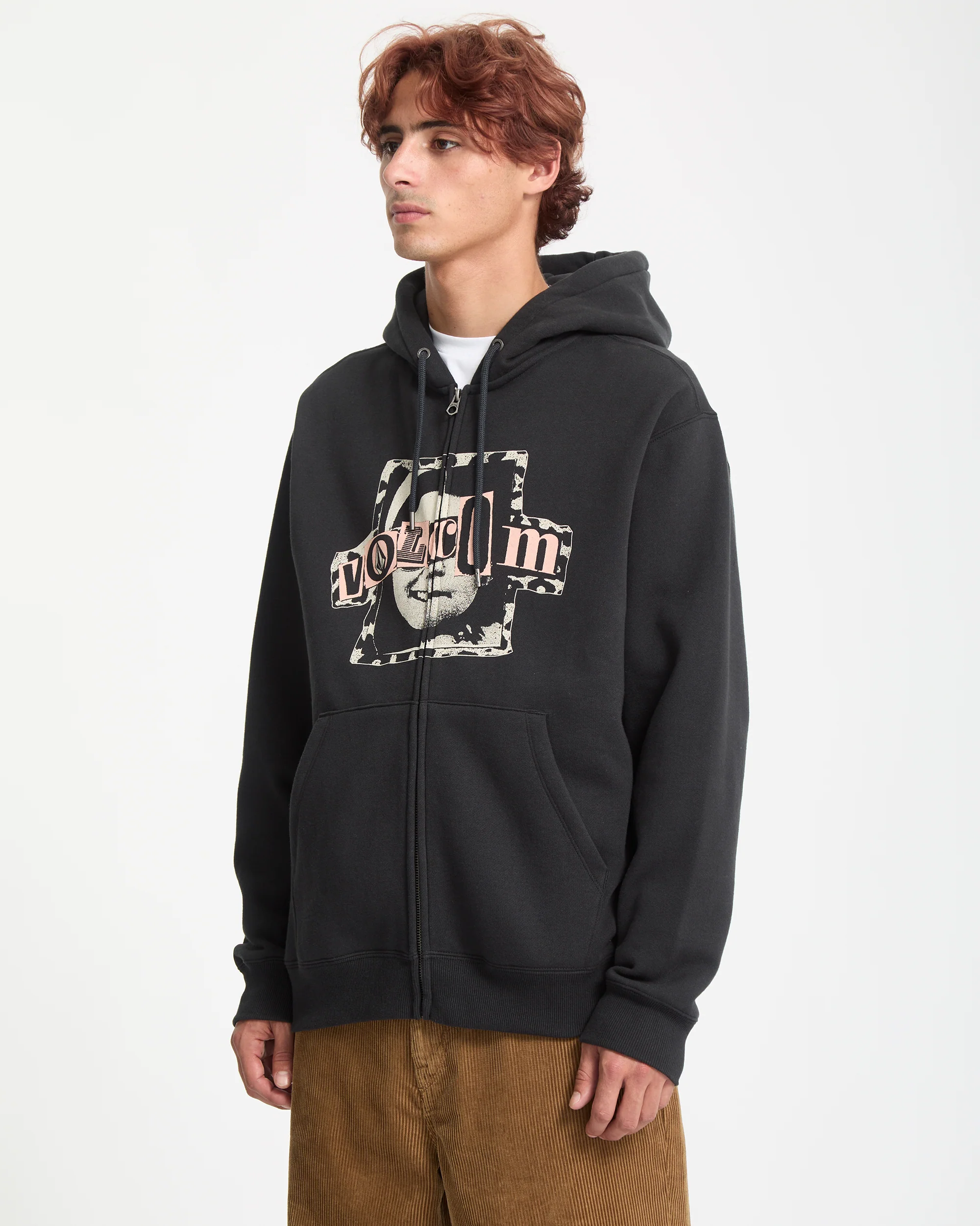Stick Stoner Zip Hoodie - Antique Black - Image 6