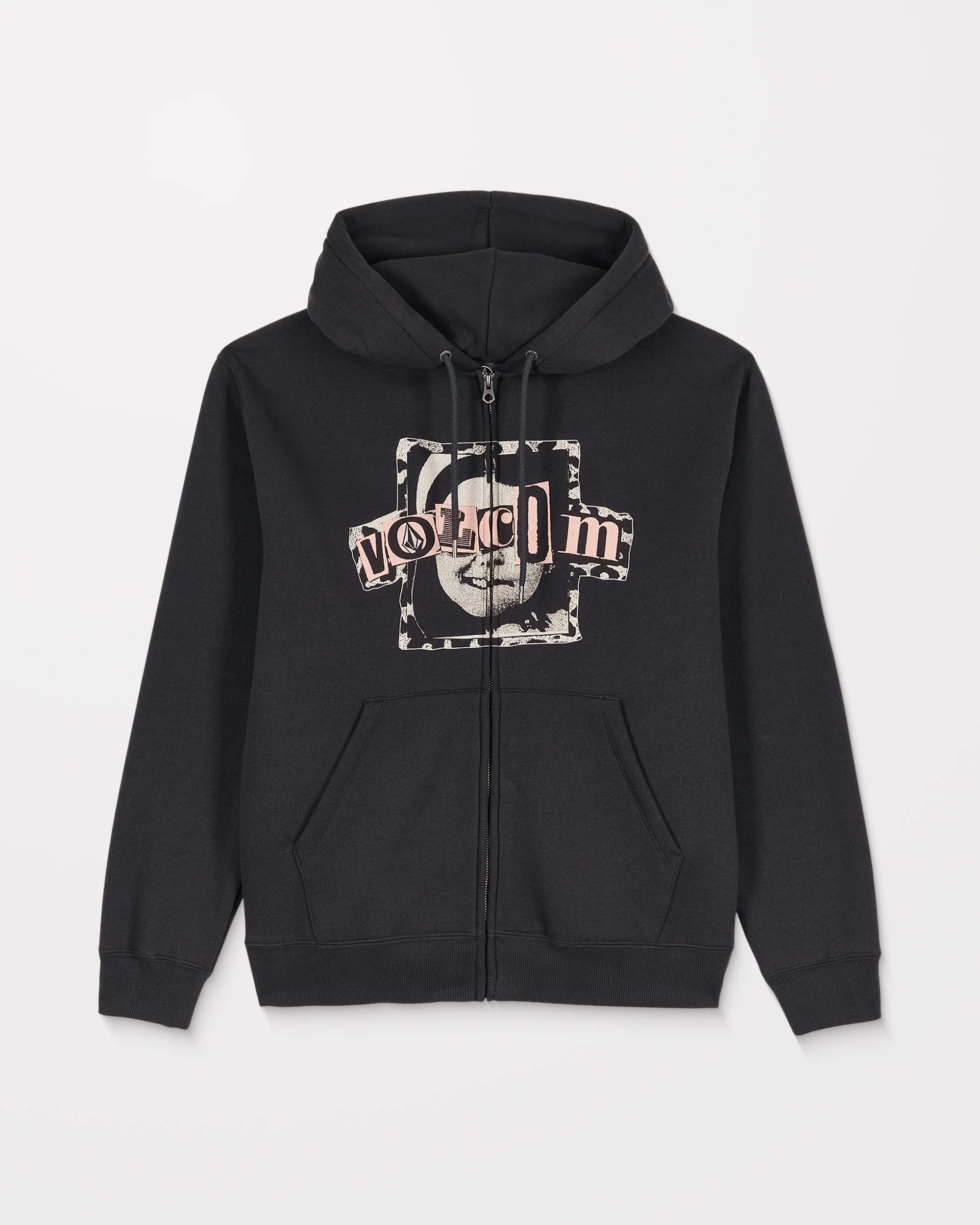 Stick Stoner Zip Hoodie - Antique Black - Image 7