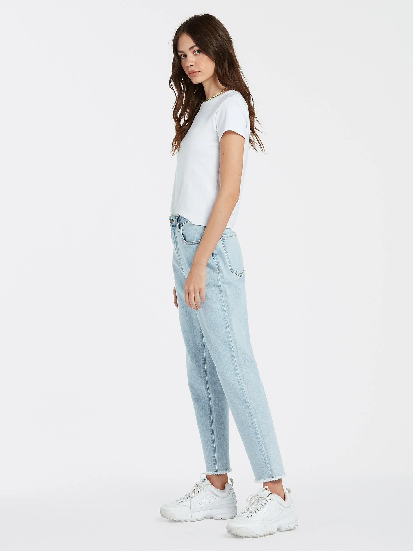 Stone Step High Rise Denim - THRIFTER BLUE LIGHT - Image 3