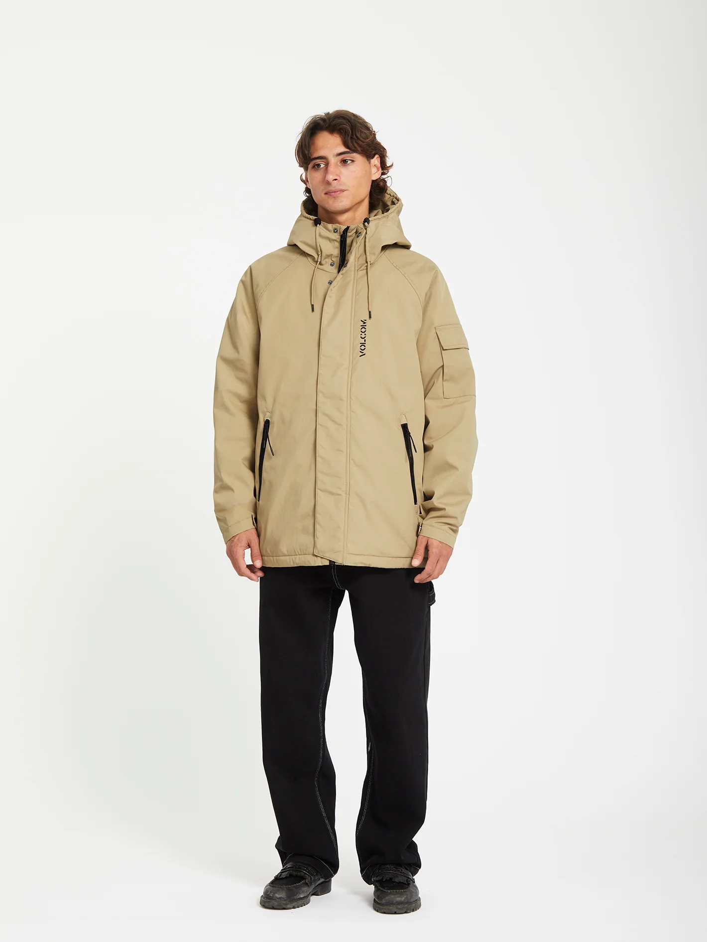 Stoke Stone II 10K Jacket - Khaki - Image 8