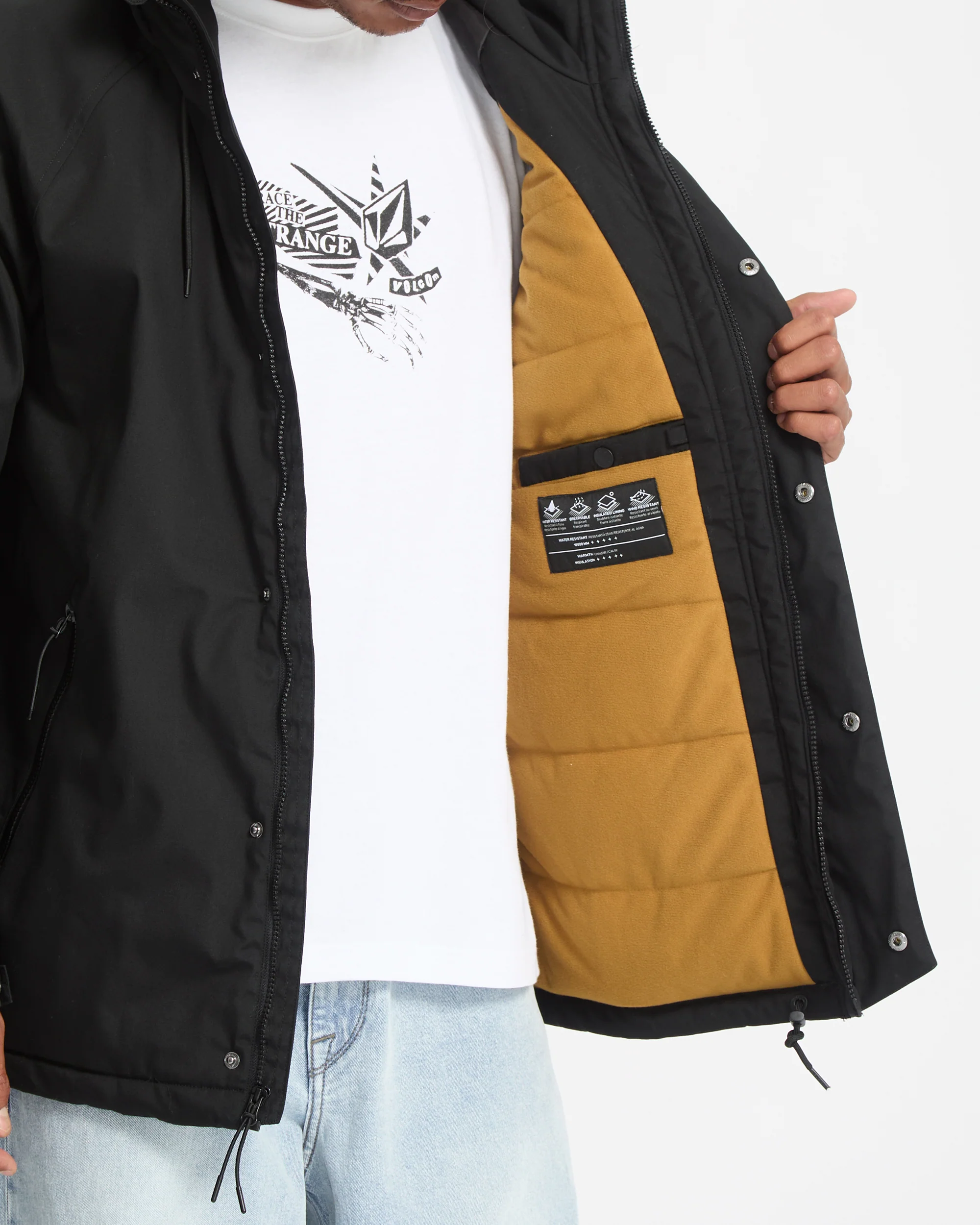 Stoke Stone II 10K Jacket - Black - Image 6