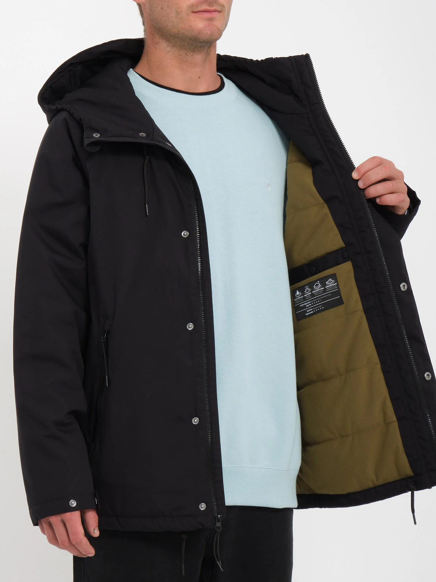 Stoke Stone Ii 5K Jacket - BLACK - Image 8