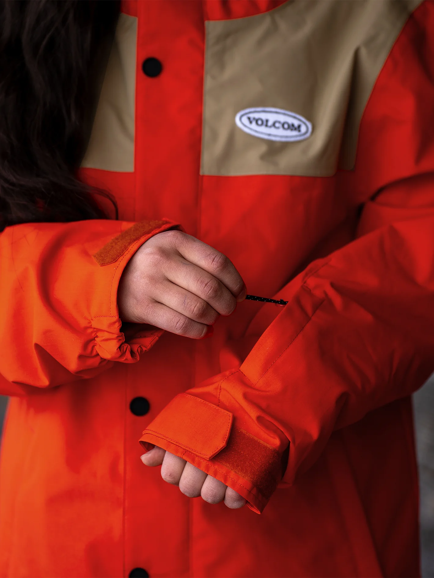 Stone.91 Insulated Jacket - ORANGE SHOCK - (KIDS) - Image 3