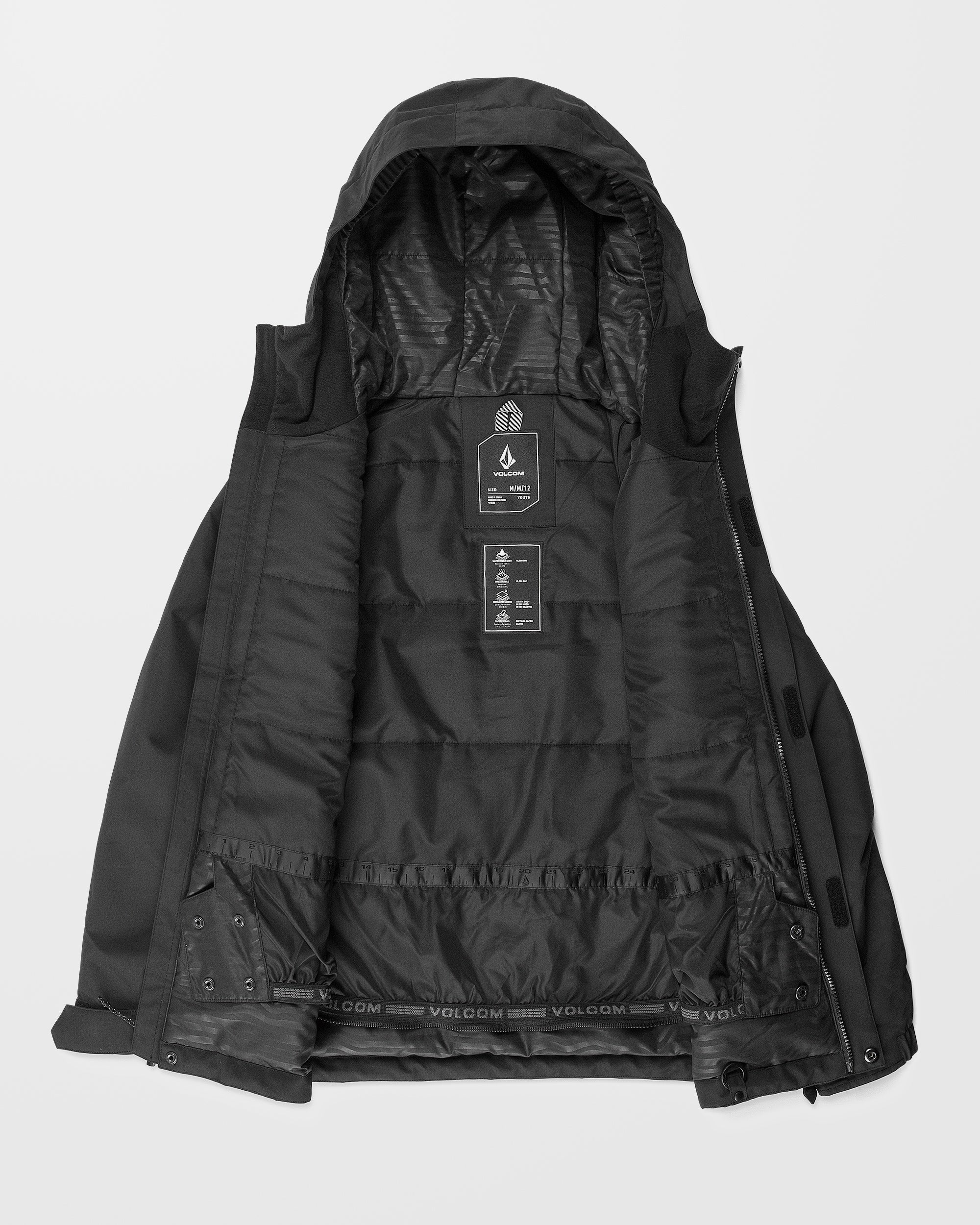 Stone.91 Insulated Jacket - Black - (KIDS) - Image 3