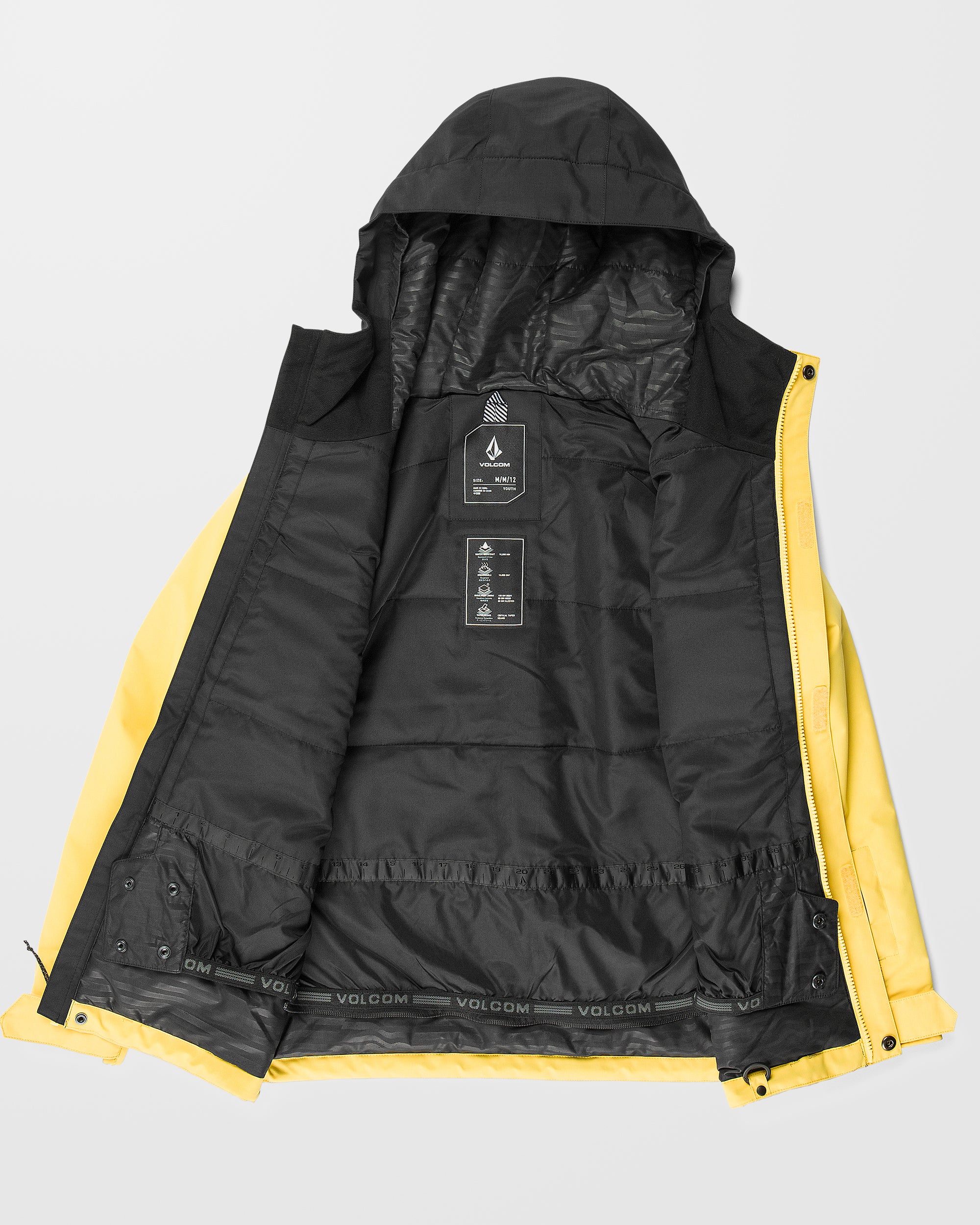 Stone.91 Insulated Jacket - Dark Yellow - (KIDS) - Image 3