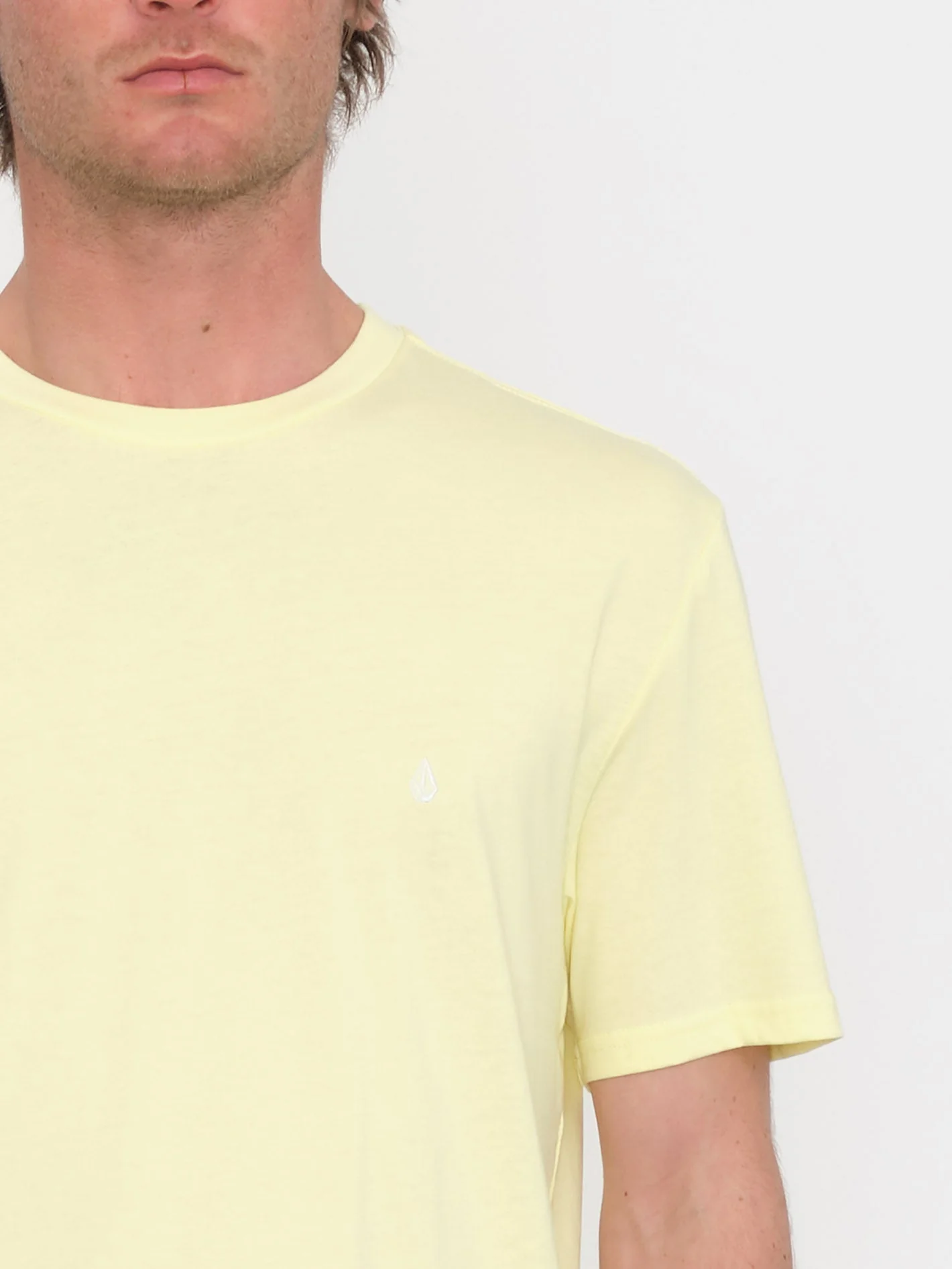 Stone Blanks T-shirt - AURA YELLOW - Image 3