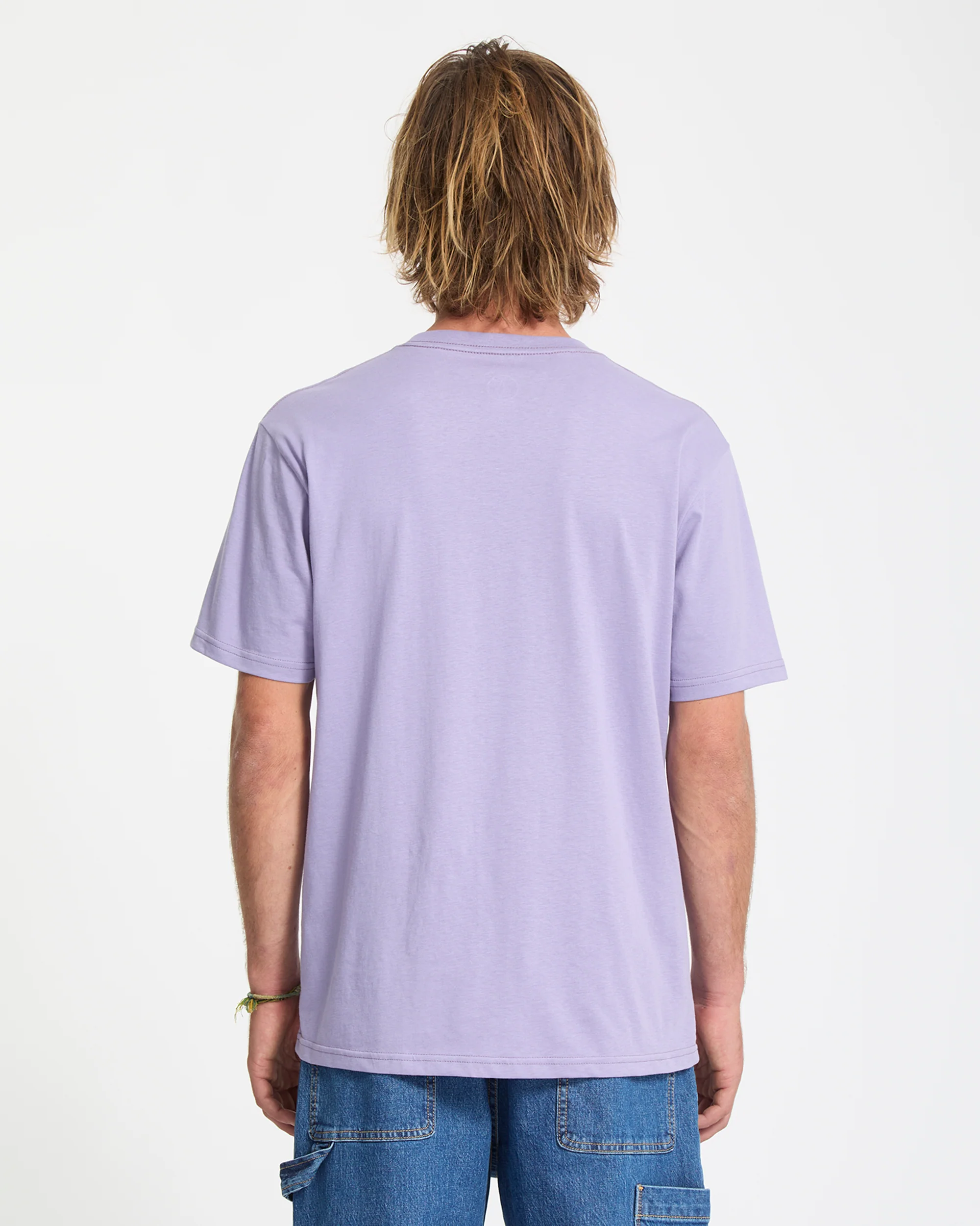 Stone Blanks T-Shirt - Purple Ash - Image 3