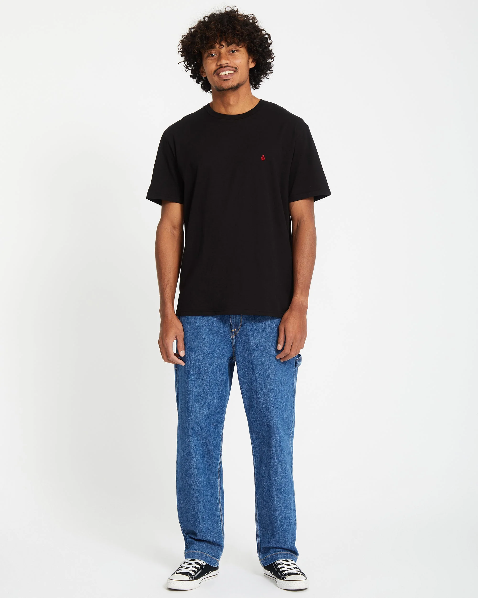 Stone Blanks T-shirt - BLACK - Image 6