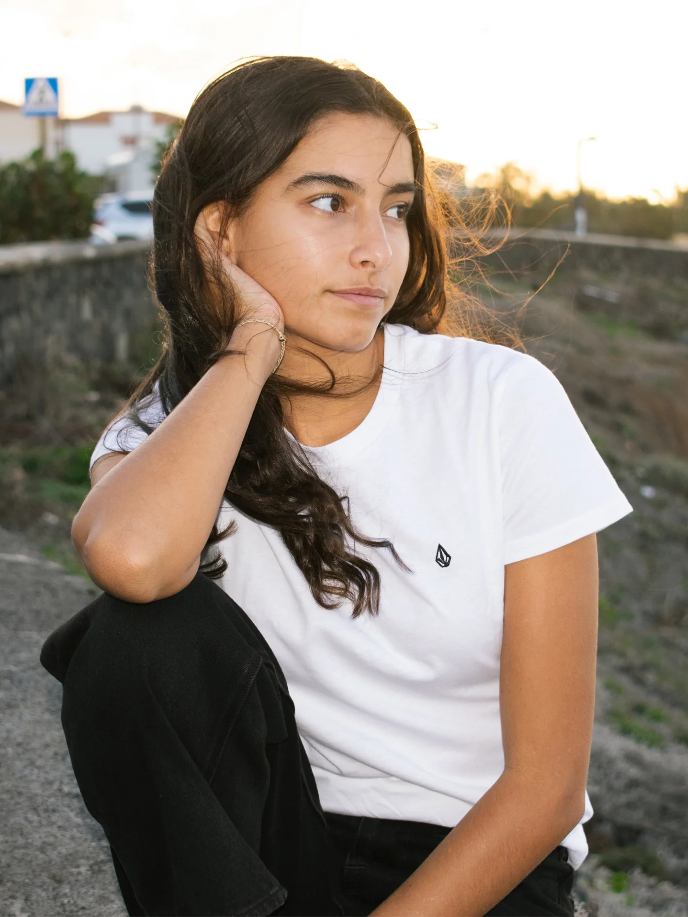Stone Blanks T-shirt - WHITE - Image 3