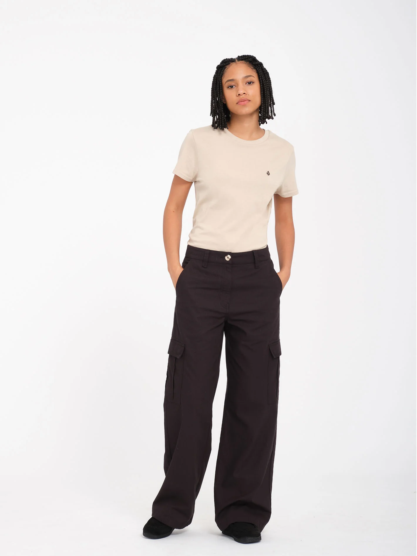 Stone Blanks T-Shirt - Light Khaki - Image 2