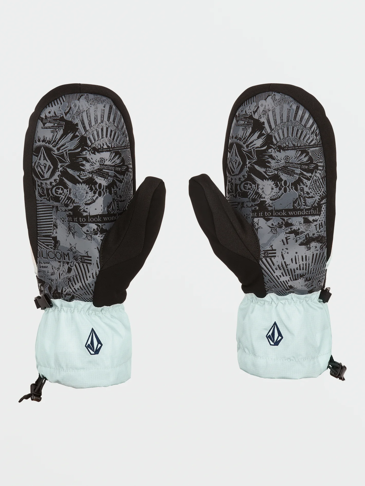 Stone Brighton Mittens - Off White - Image 2