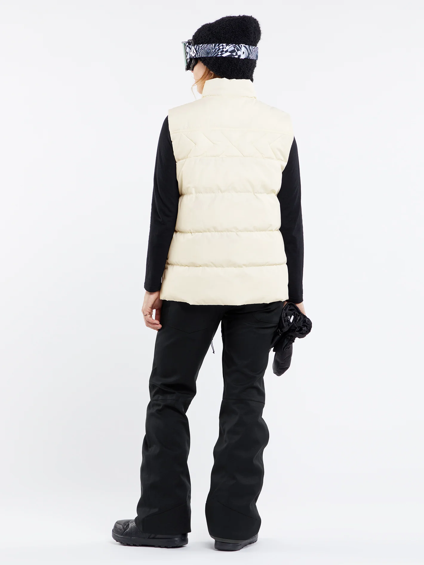 Stone Castine Puff Vest - MOONBEAM - Image 9