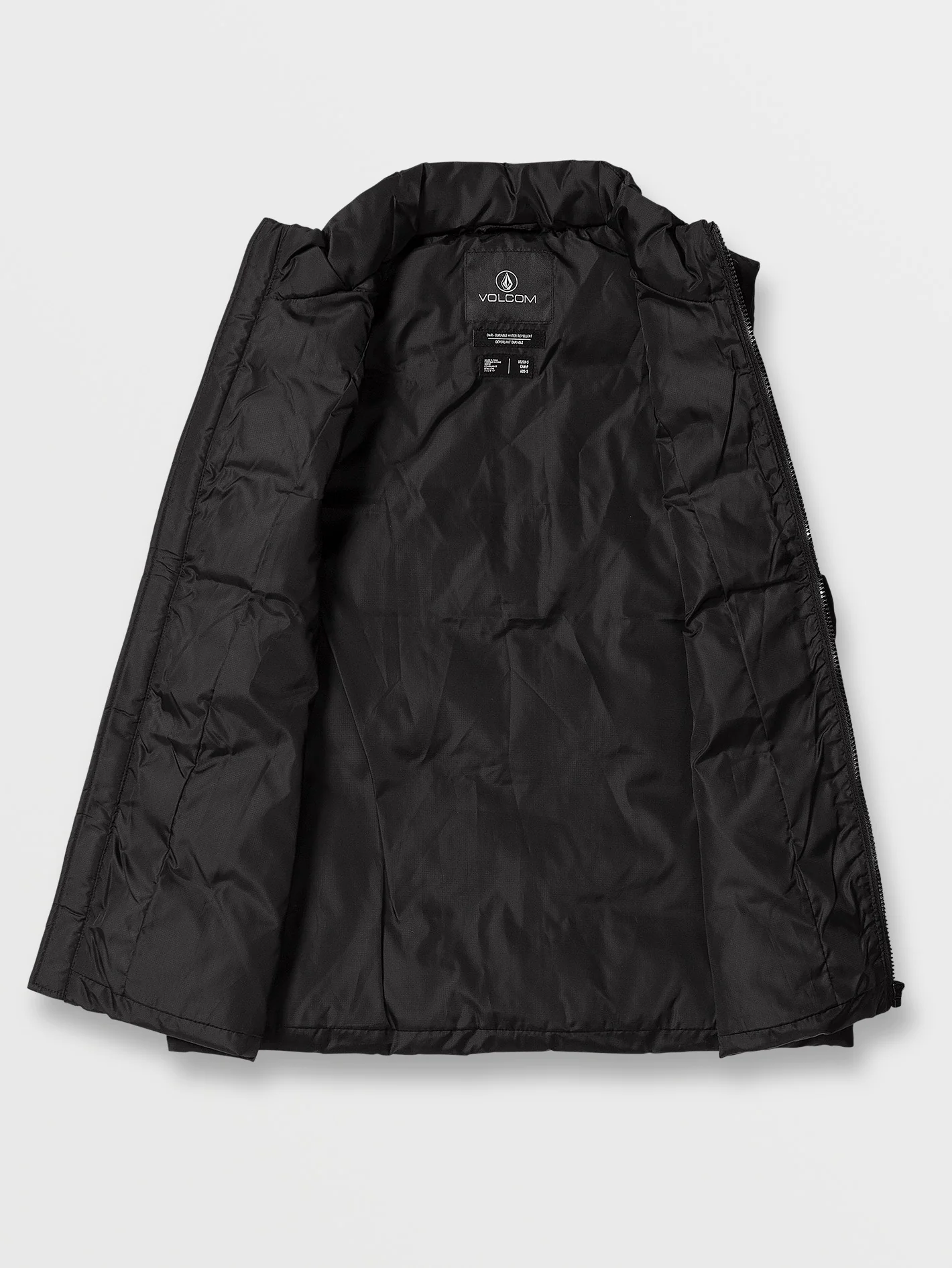 Stone Castine Puff Vest - BLACK - Image 4