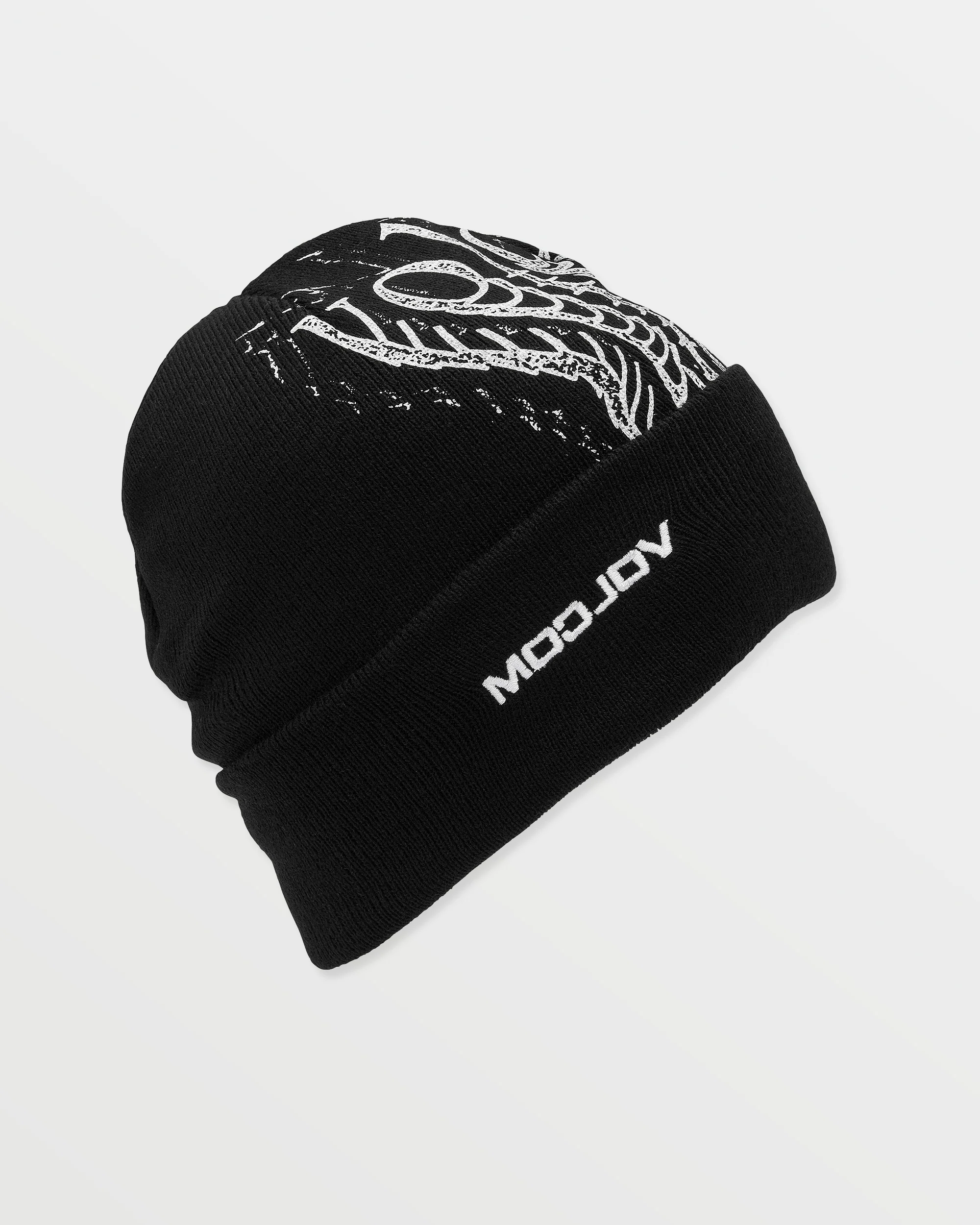 Stone Funk Beanie - Black White
