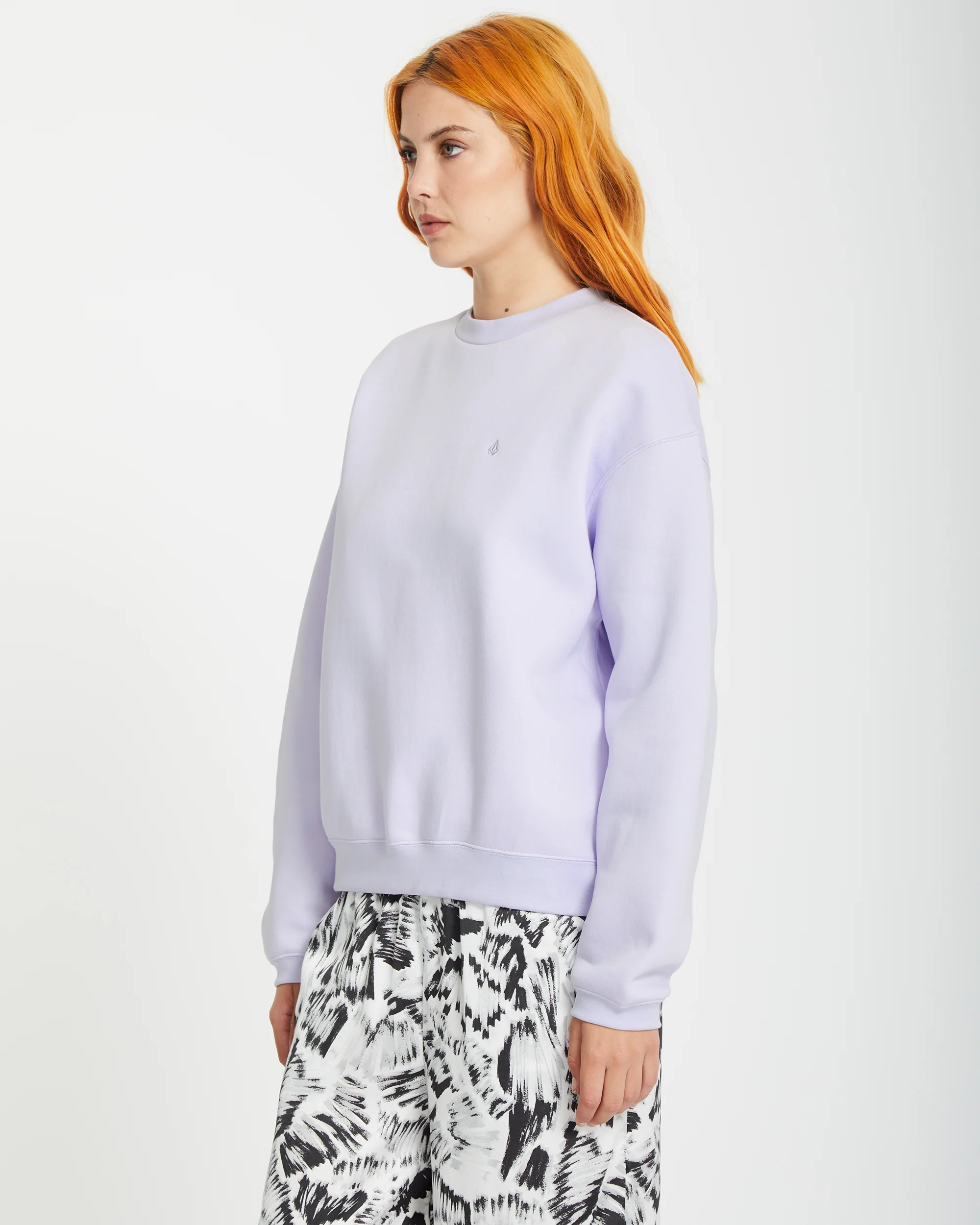 Stone Heart Up Sweatshirt - DUSTY LAVENDER - Image 5