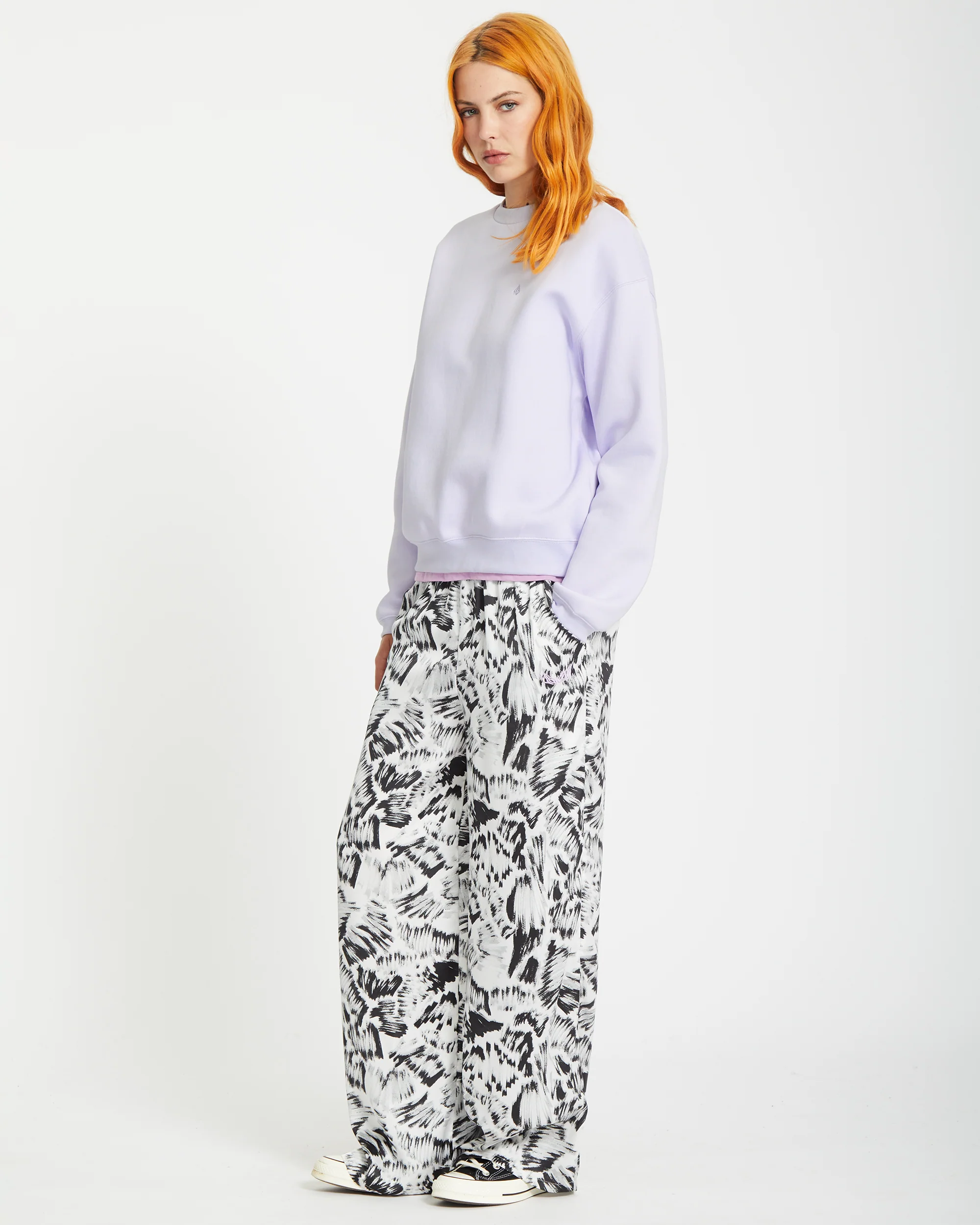 Stone Heart Up Sweatshirt - DUSTY LAVENDER - Image 6