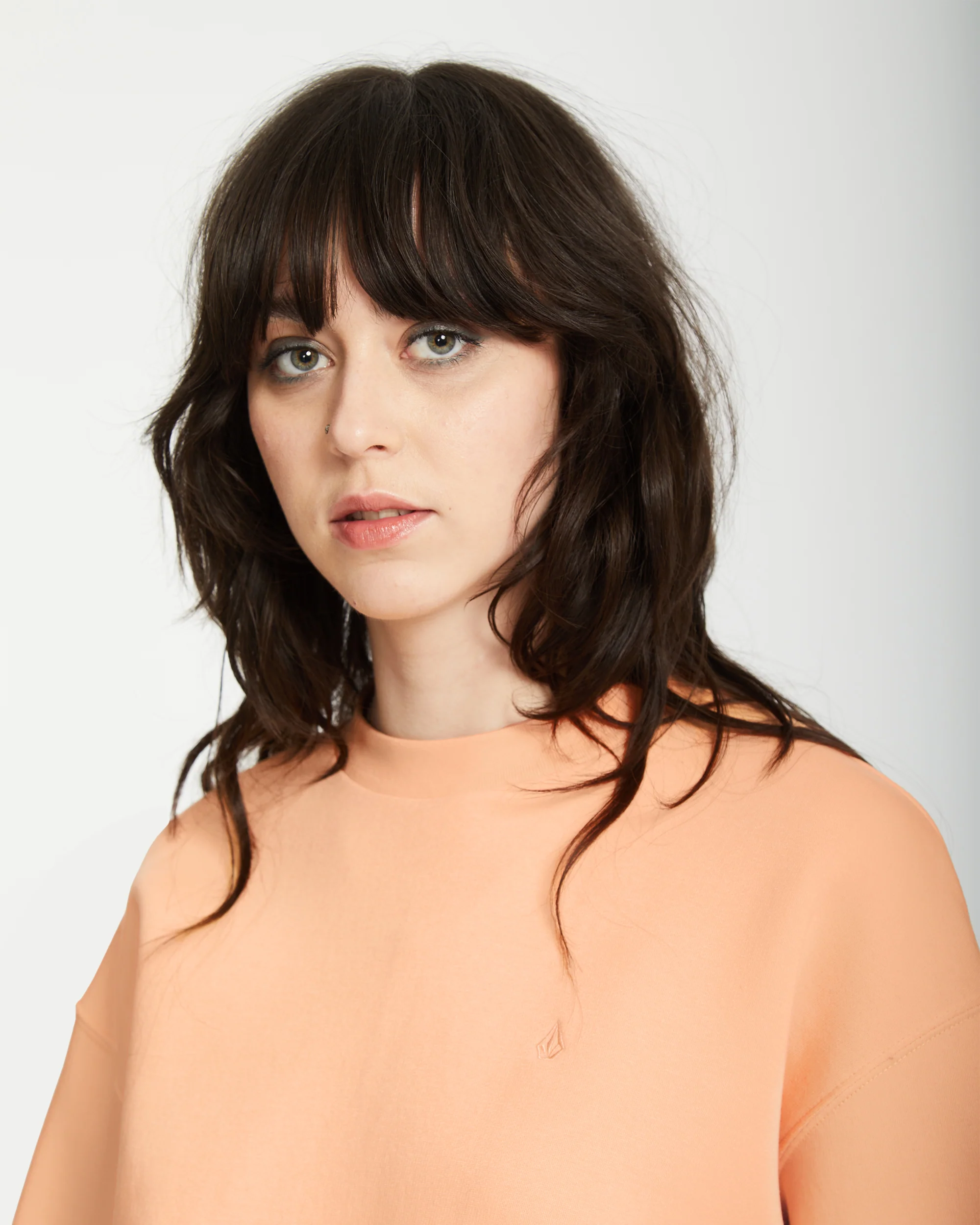 Stone Heart Up Sweatshirt - PALE PEACH - Image 3