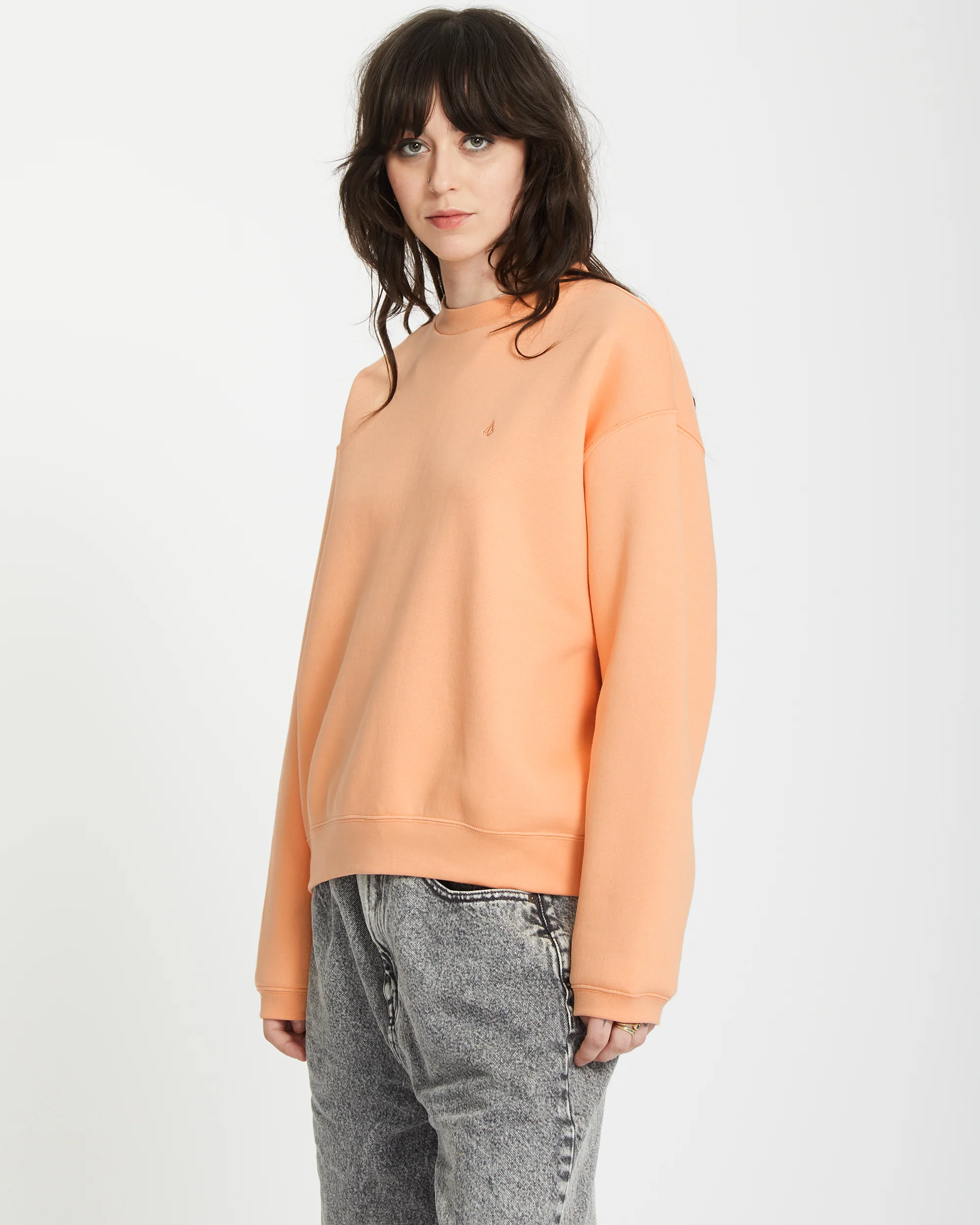 Stone Heart Up Sweatshirt - PALE PEACH - Image 7