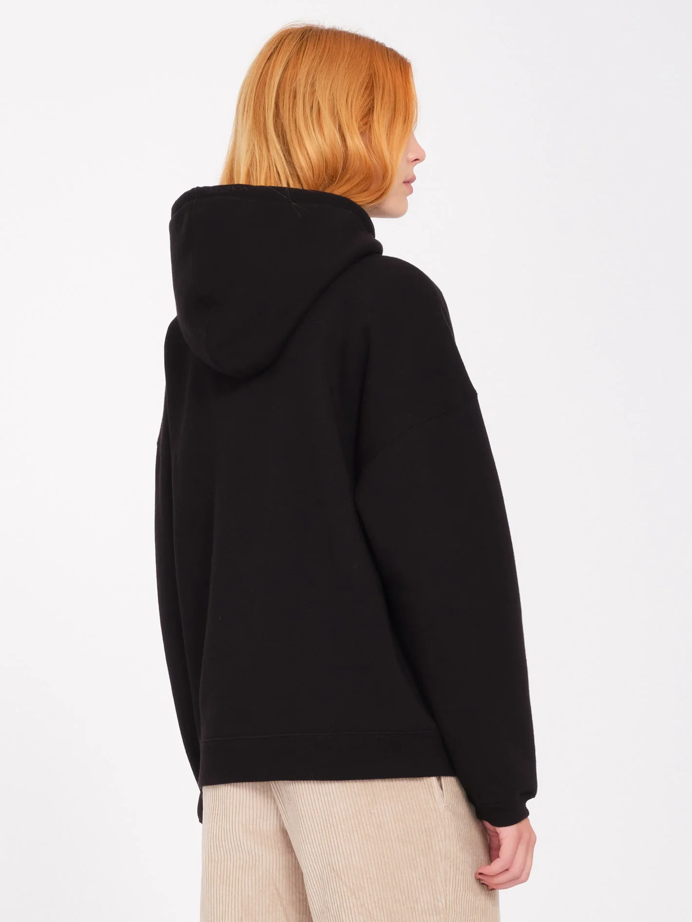 Stone Heart Up Hoodie - Black - Image 2