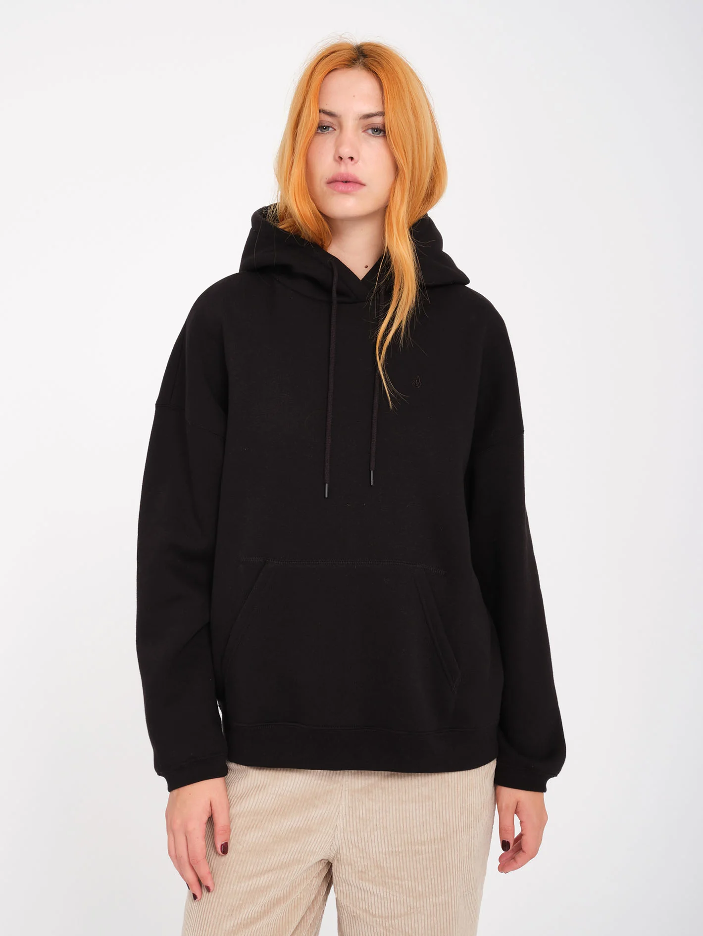 Stone Heart Up Hoodie - Black - Image 7