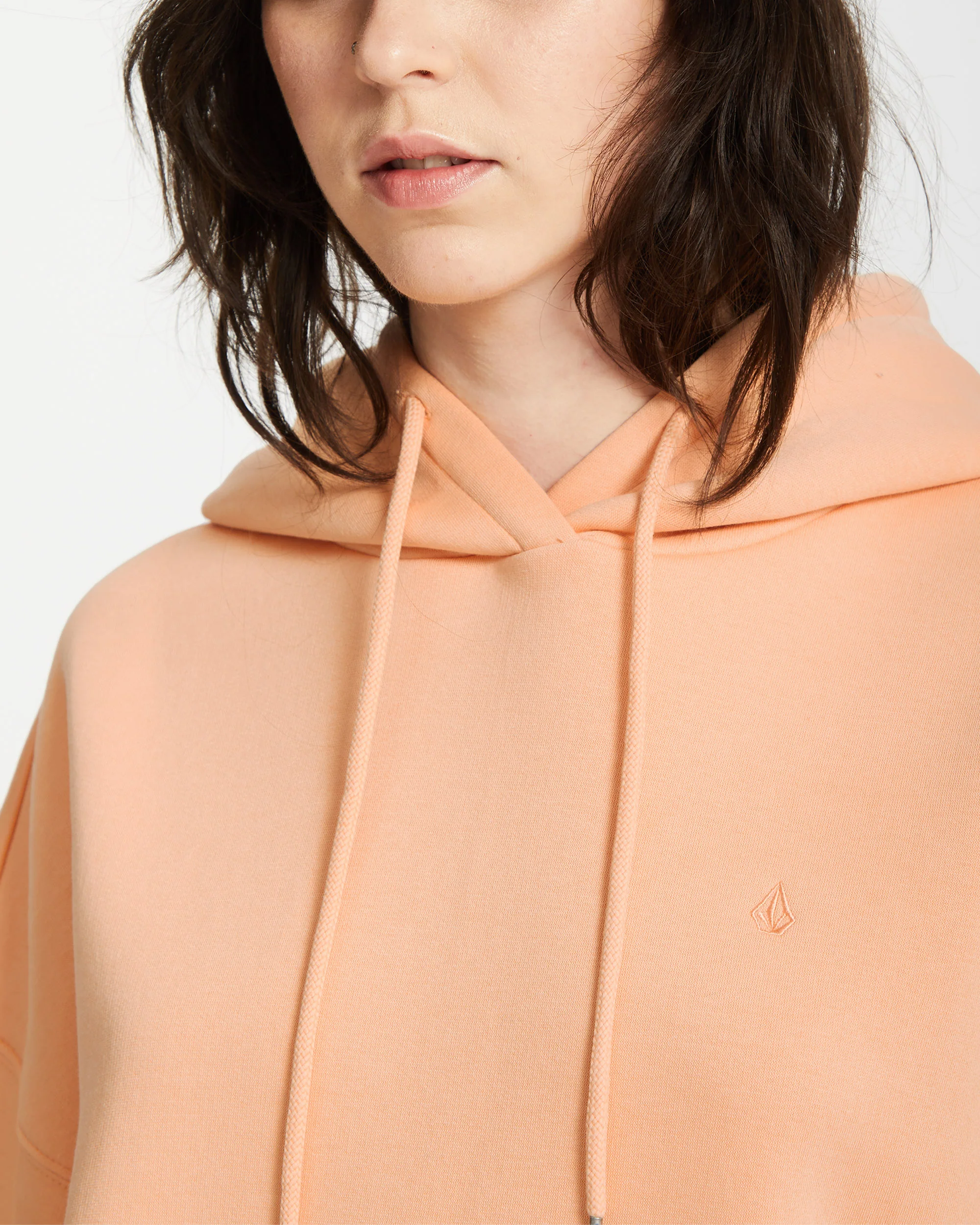 Stone Heart Up Hoodie - PALE PEACH - Image 3