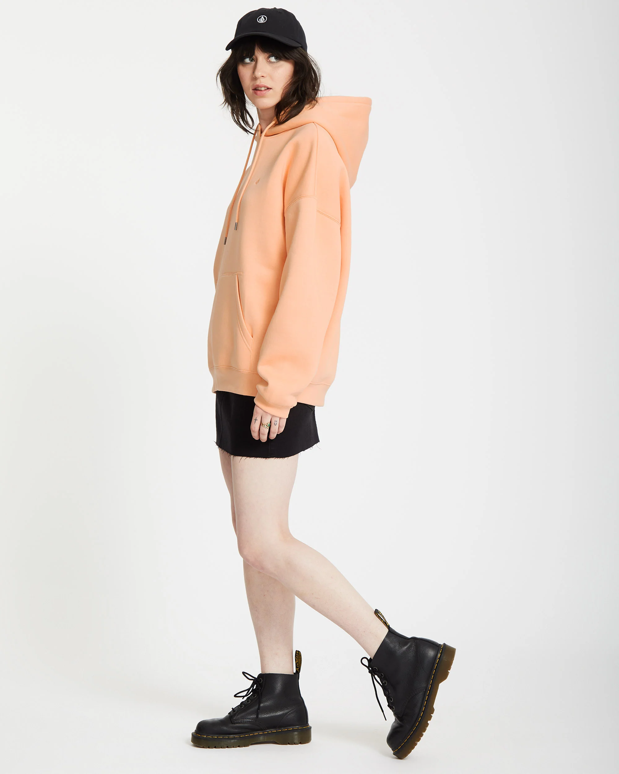 Stone Heart Up Hoodie - PALE PEACH - Image 4
