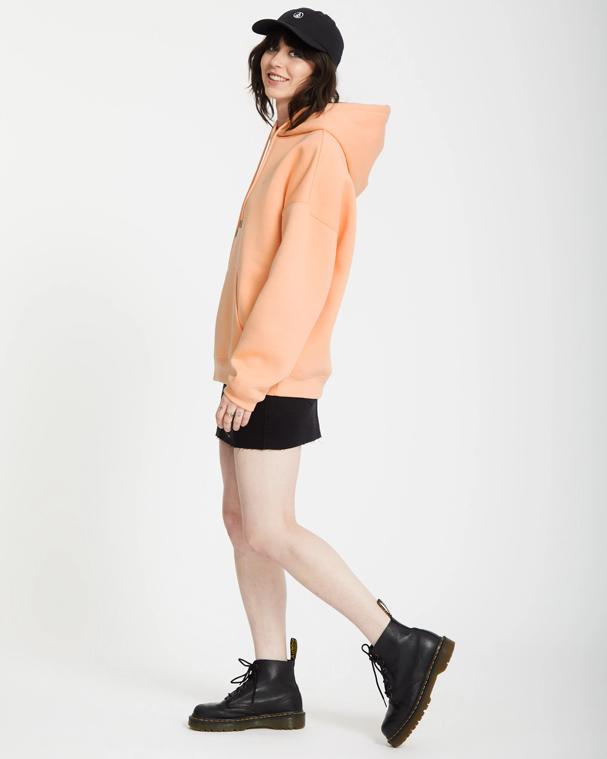 Stone Heart Up Hoodie - PALE PEACH - Image 6