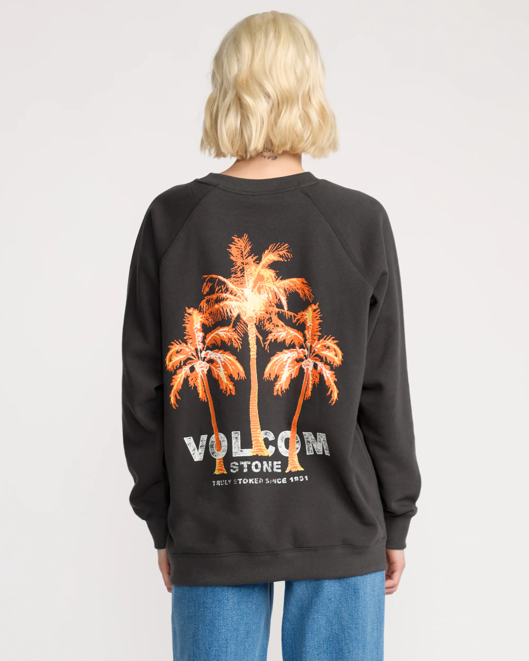 Stone Magic Sweatshirt - Vintage Black