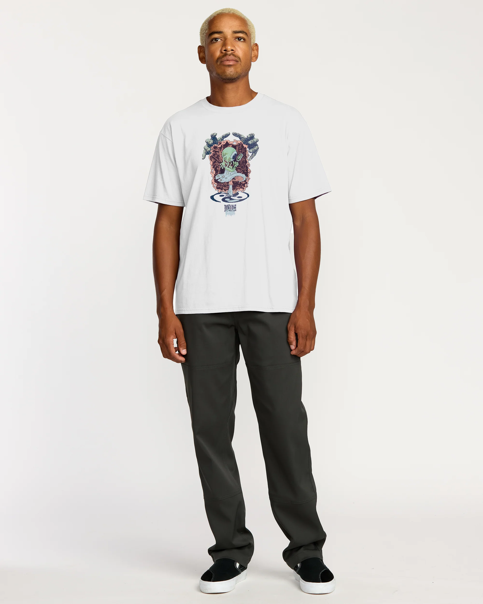 Stone Matter T-Shirt - White - Image 5