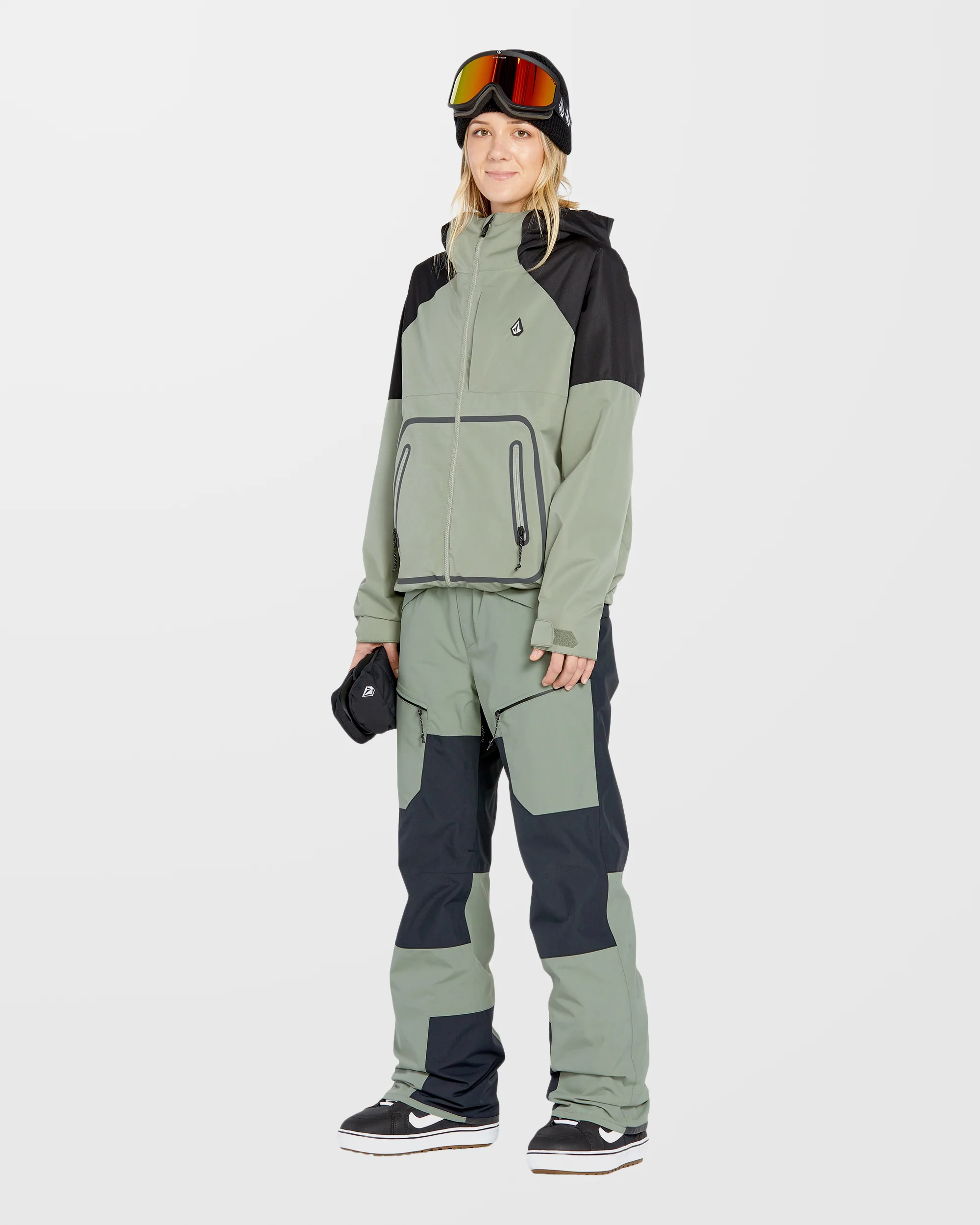 Stone Mica 20K Trousers - Lichen Green - Image 3