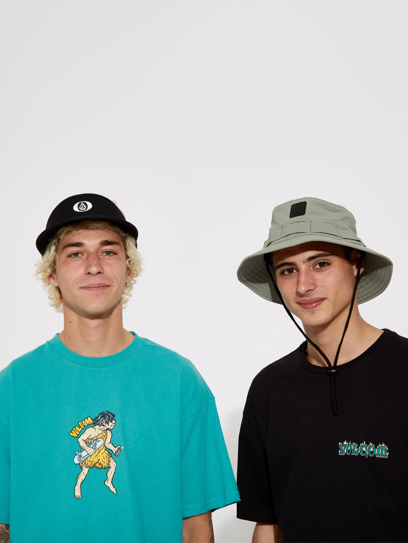 Stone O Visor Cap - BLACK - Image 2