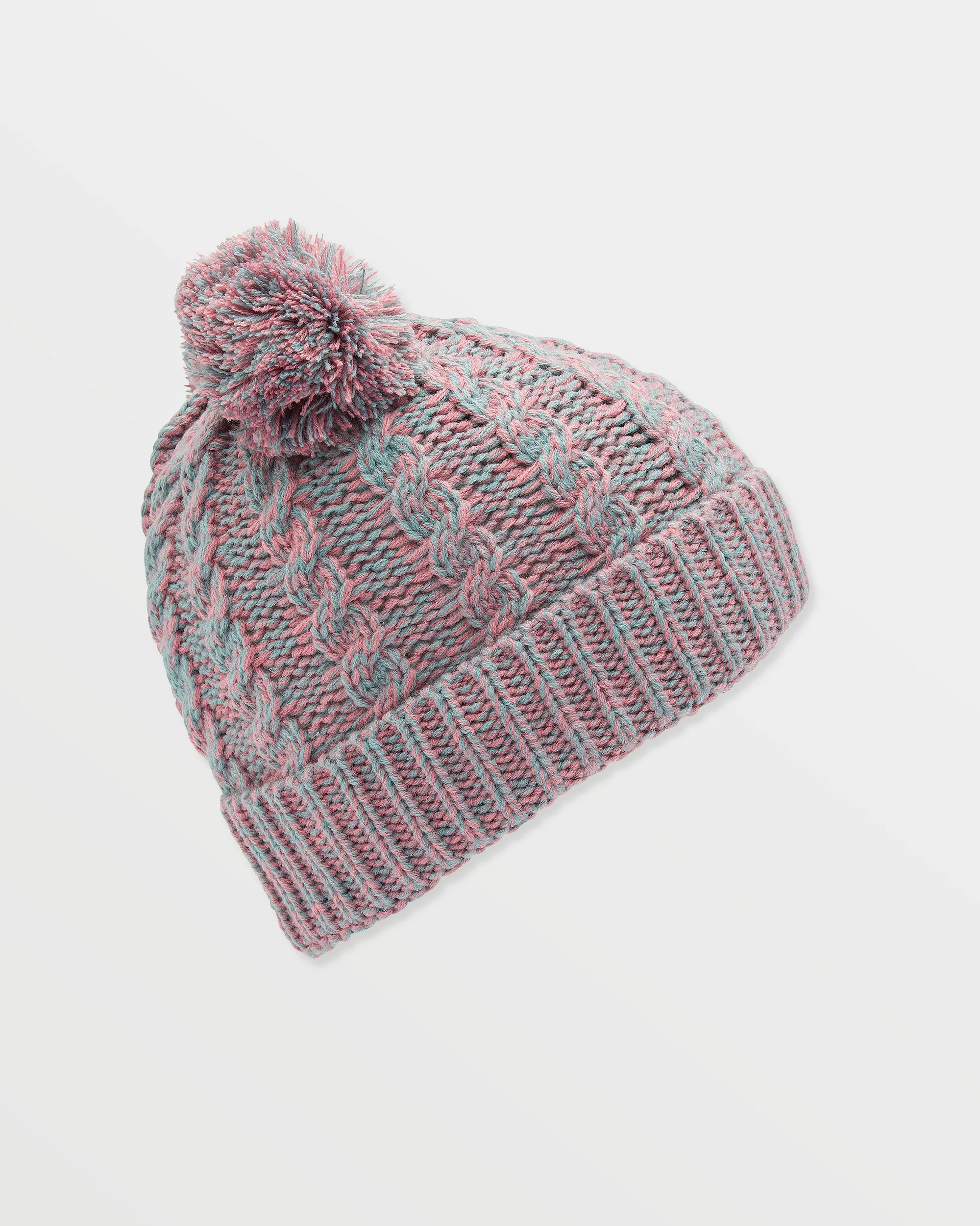 Stone Pom Beanie - Mesa Rose - Image 3