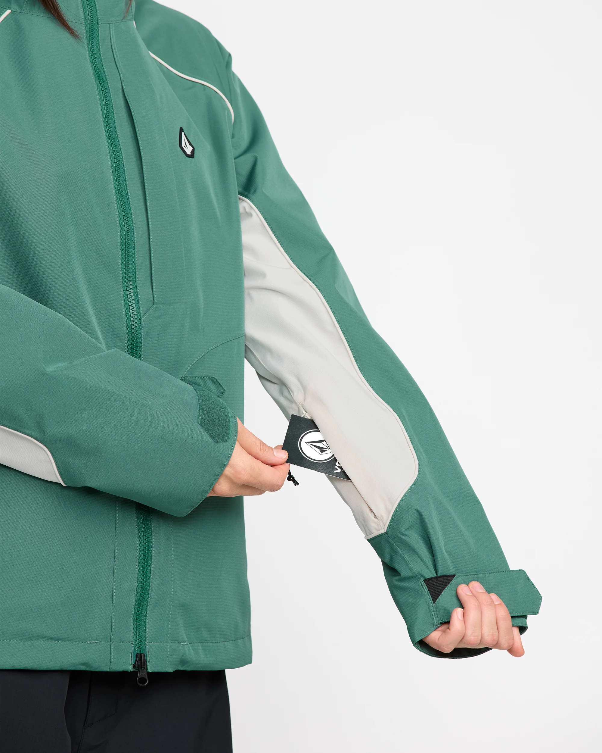 Stone Smokeshow 20K Jacket - Spruce Green - Image 7