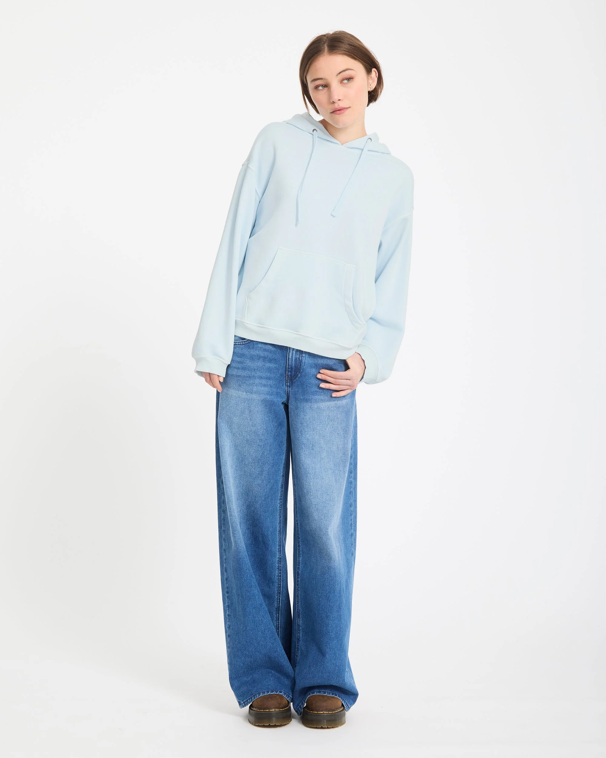 Stone Soft Hoodie - Light Blue Acid - Image 6