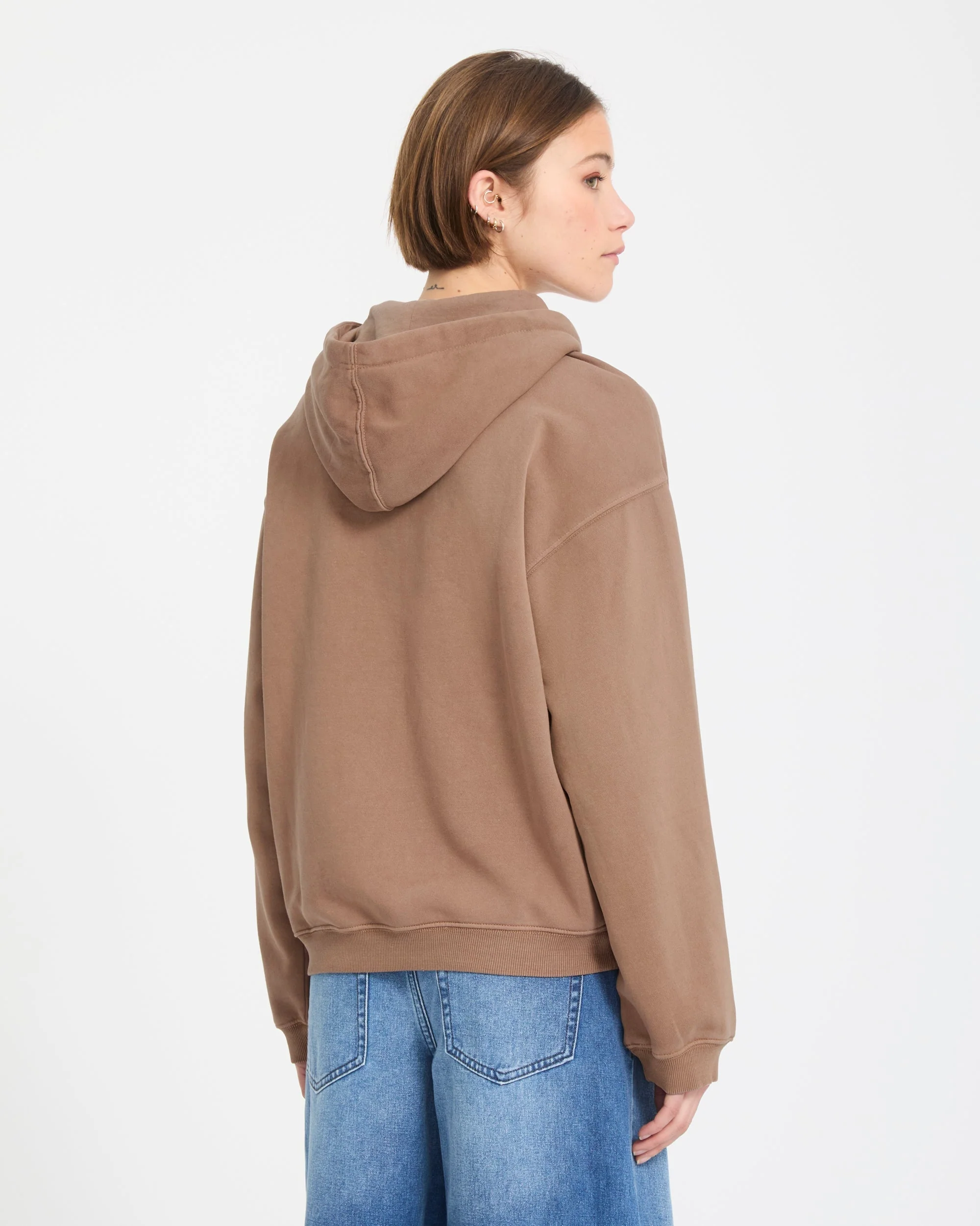 Stone Soft Hoodie - Pale Khaki - Image 2