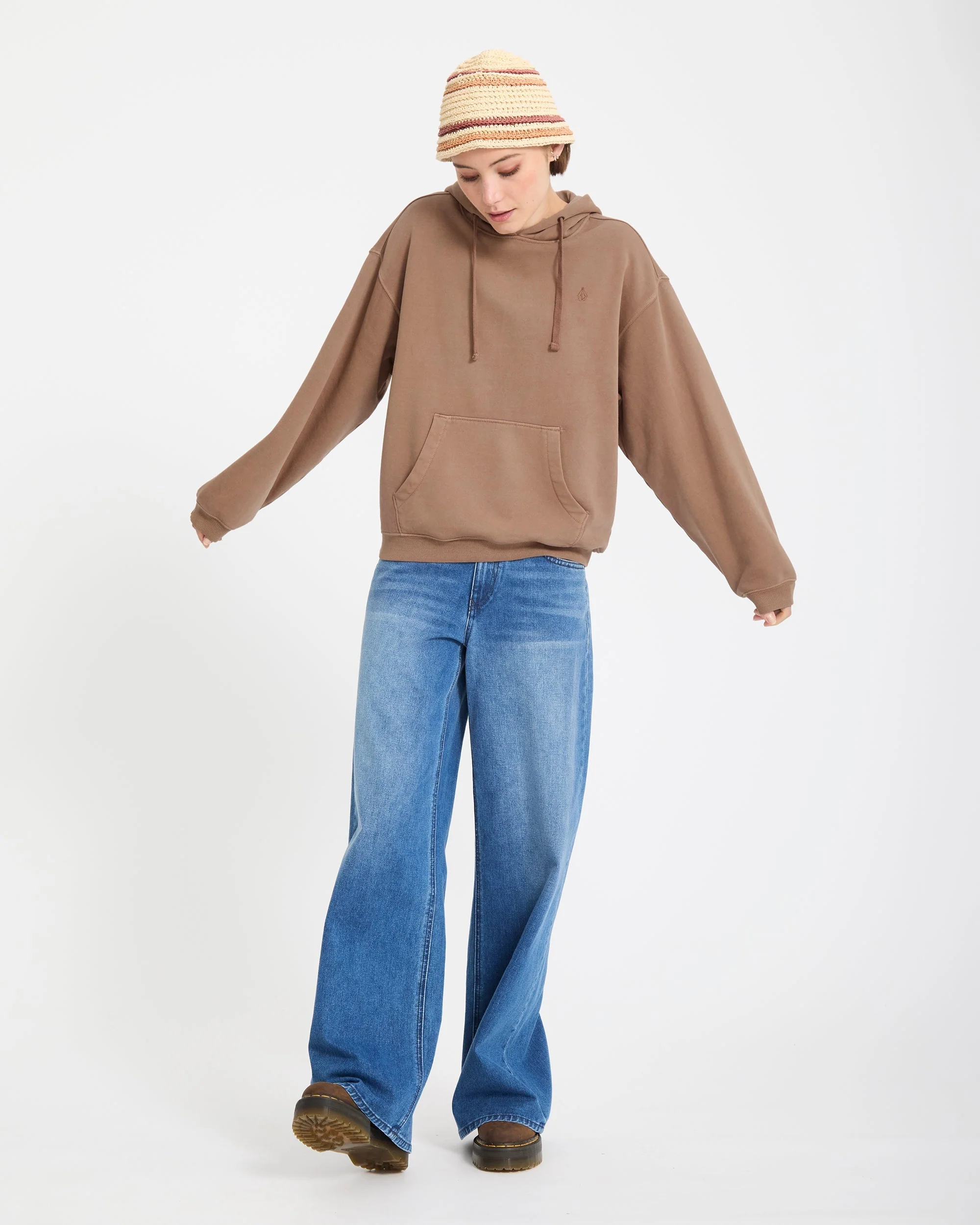 Stone Soft Hoodie - Pale Khaki - Image 5