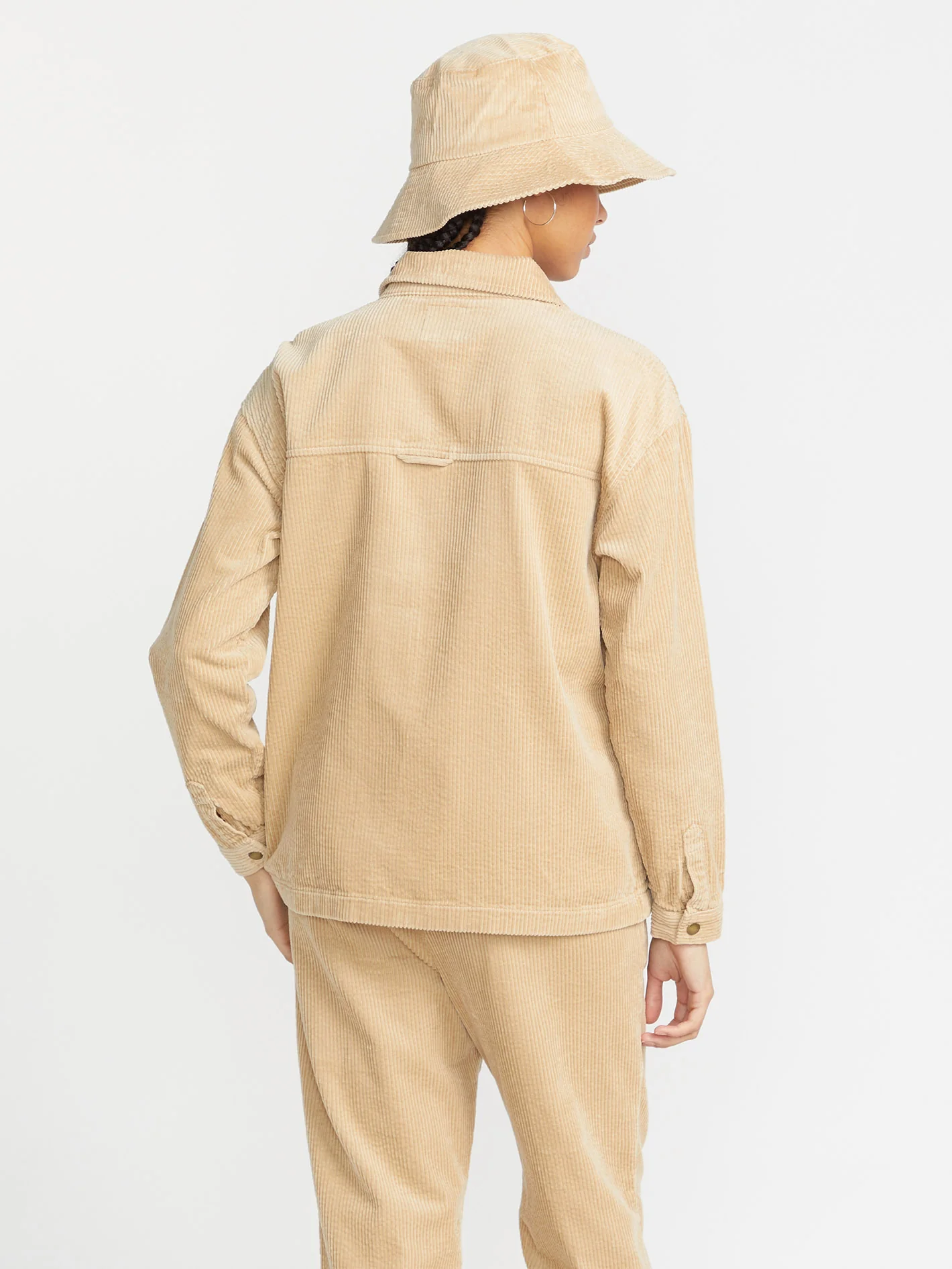 Stone Street Shacket Jacket - KHAKI - Image 2