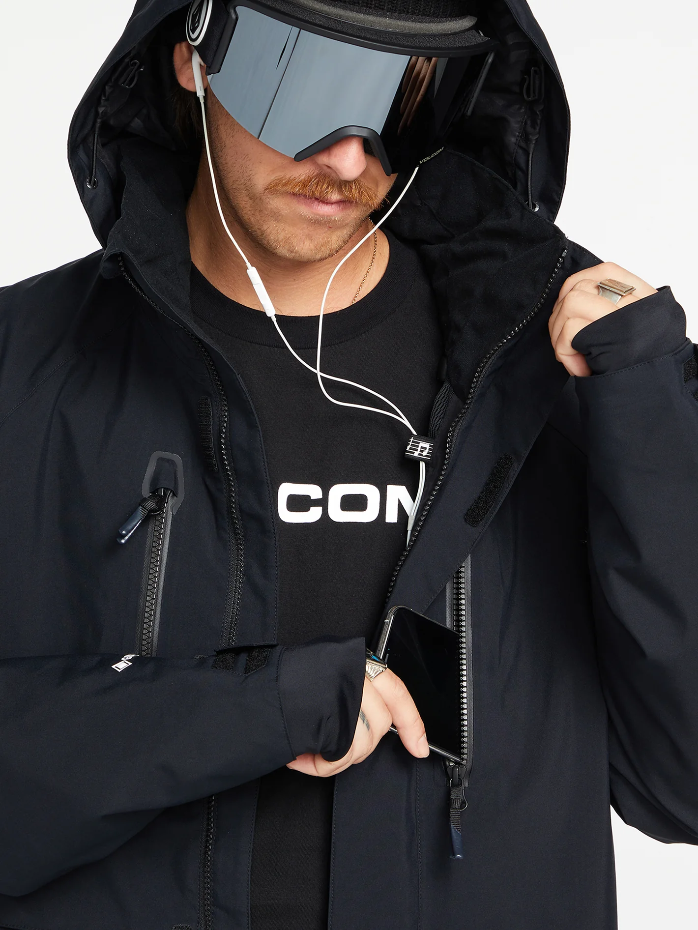 Stone Stretch Gore-Tex Jacket - Black - Image 15