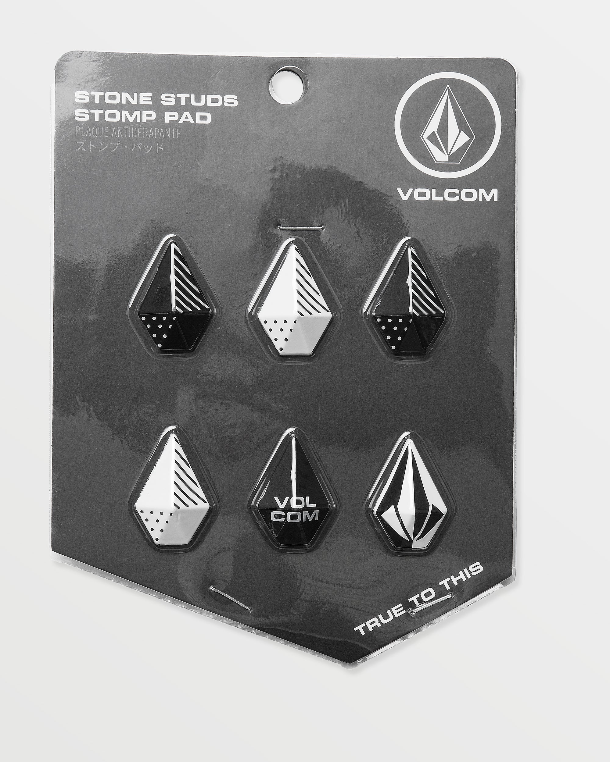 Stone Studs Stomp - Black White