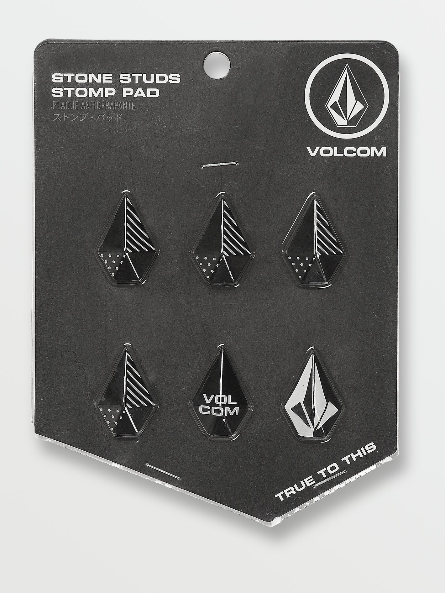 Stone Studs Stomp Pads - Black
