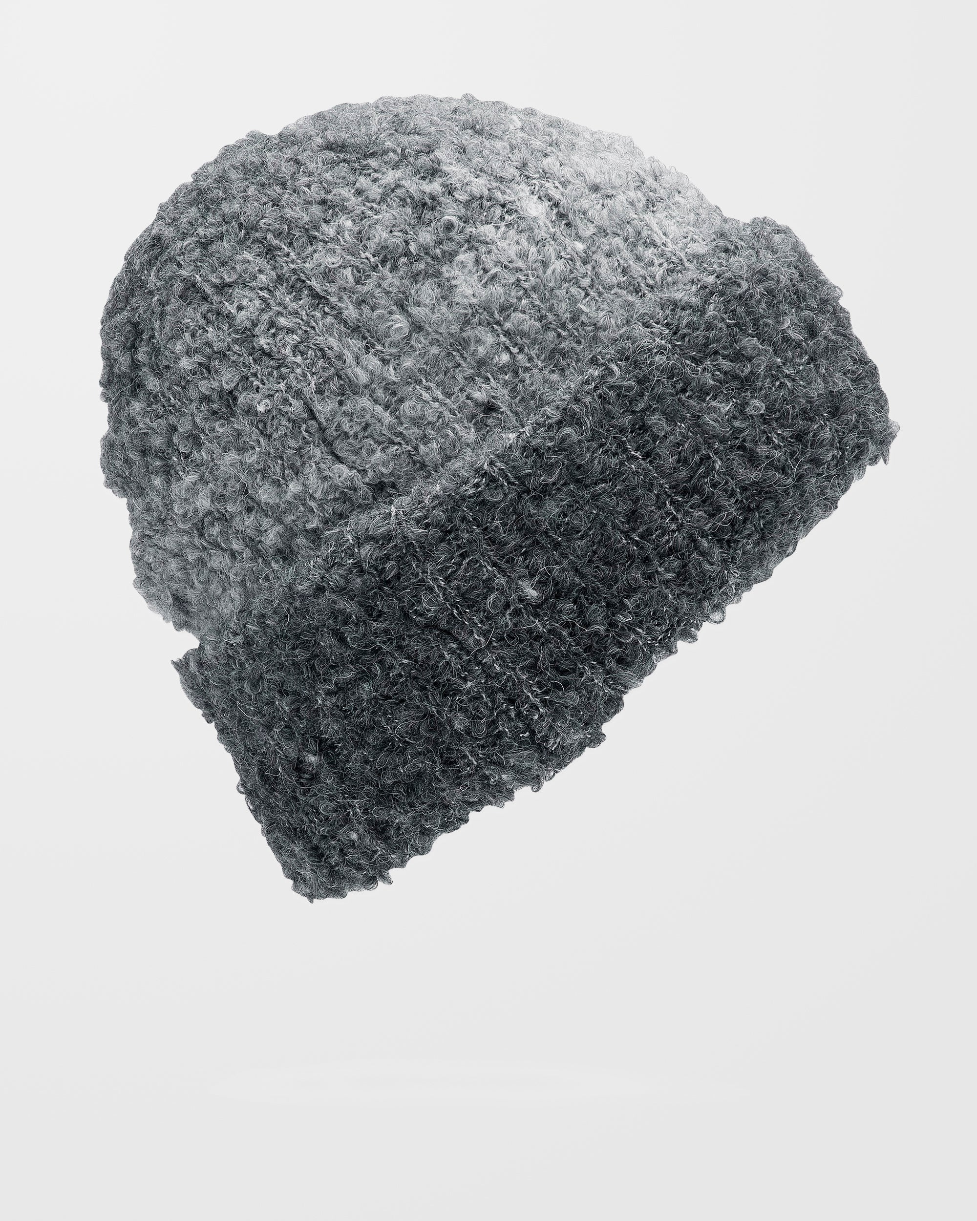 Stone Teddy Beanie - Black