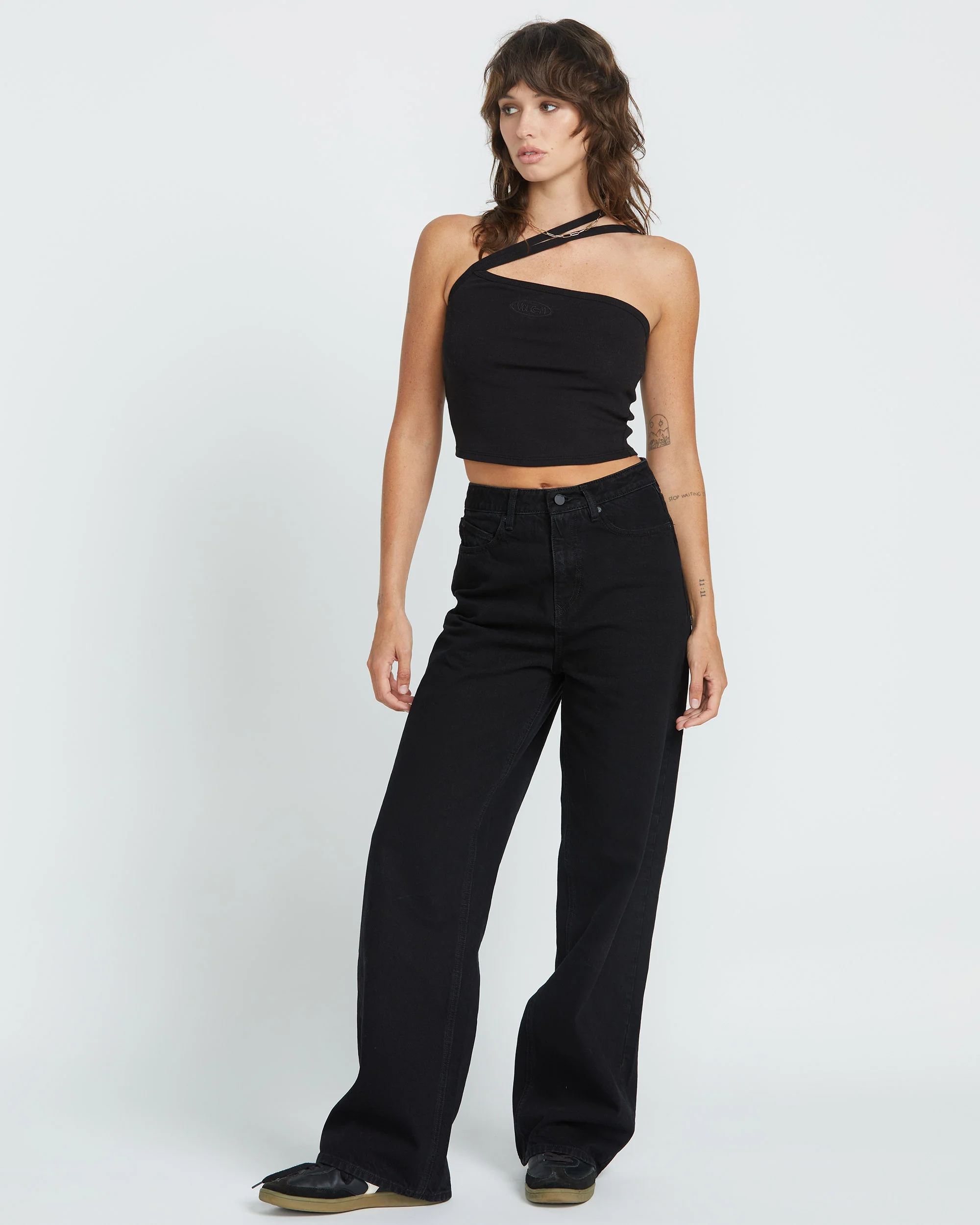 Stoned Boyfriend High rise Jeans - BLACK - Image 6