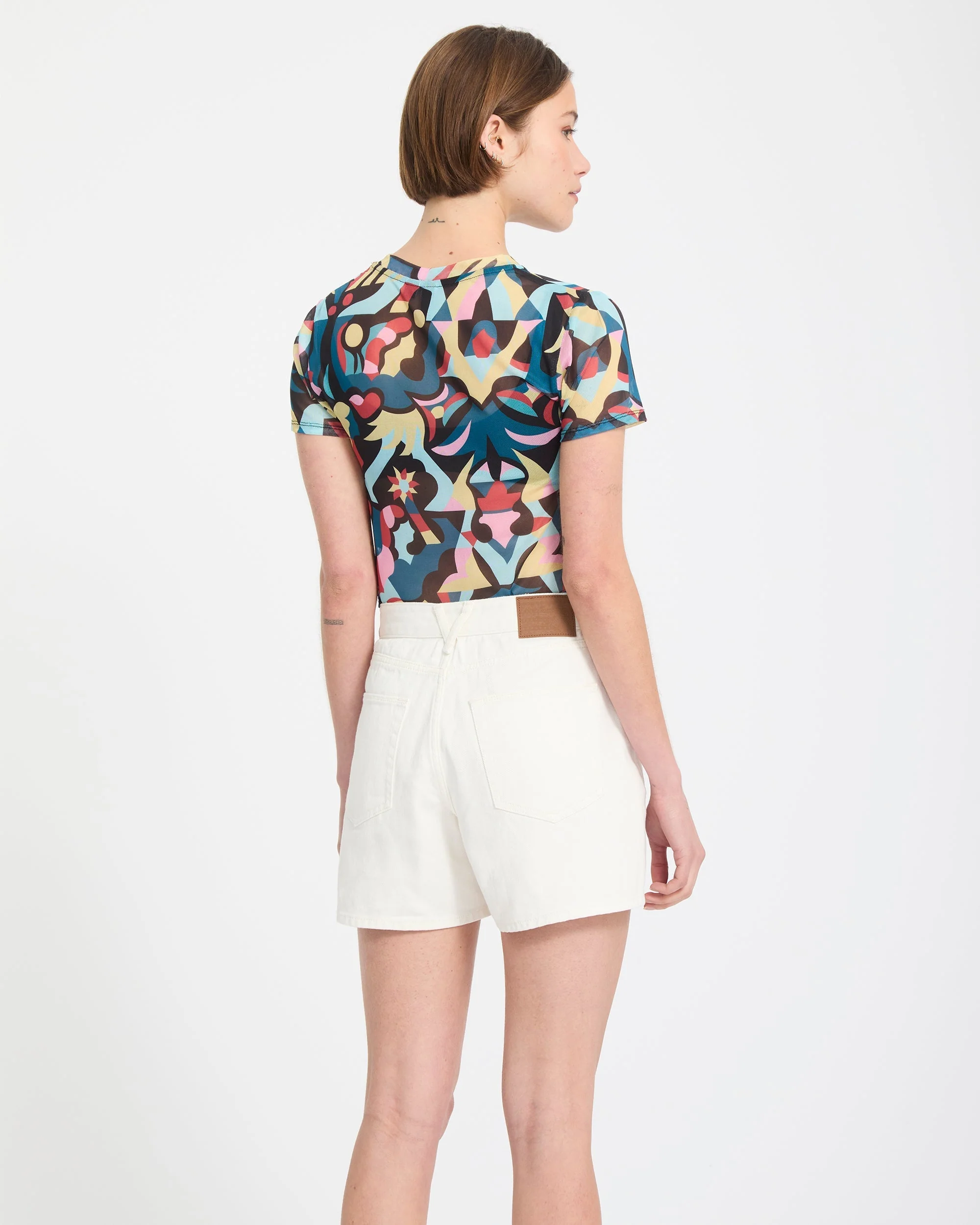 Stoned Boyfriend Short - Vintage White - Image 10