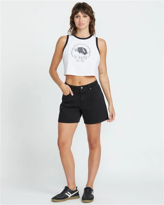 Stoned Boyfriend Short - Black - Image 3
