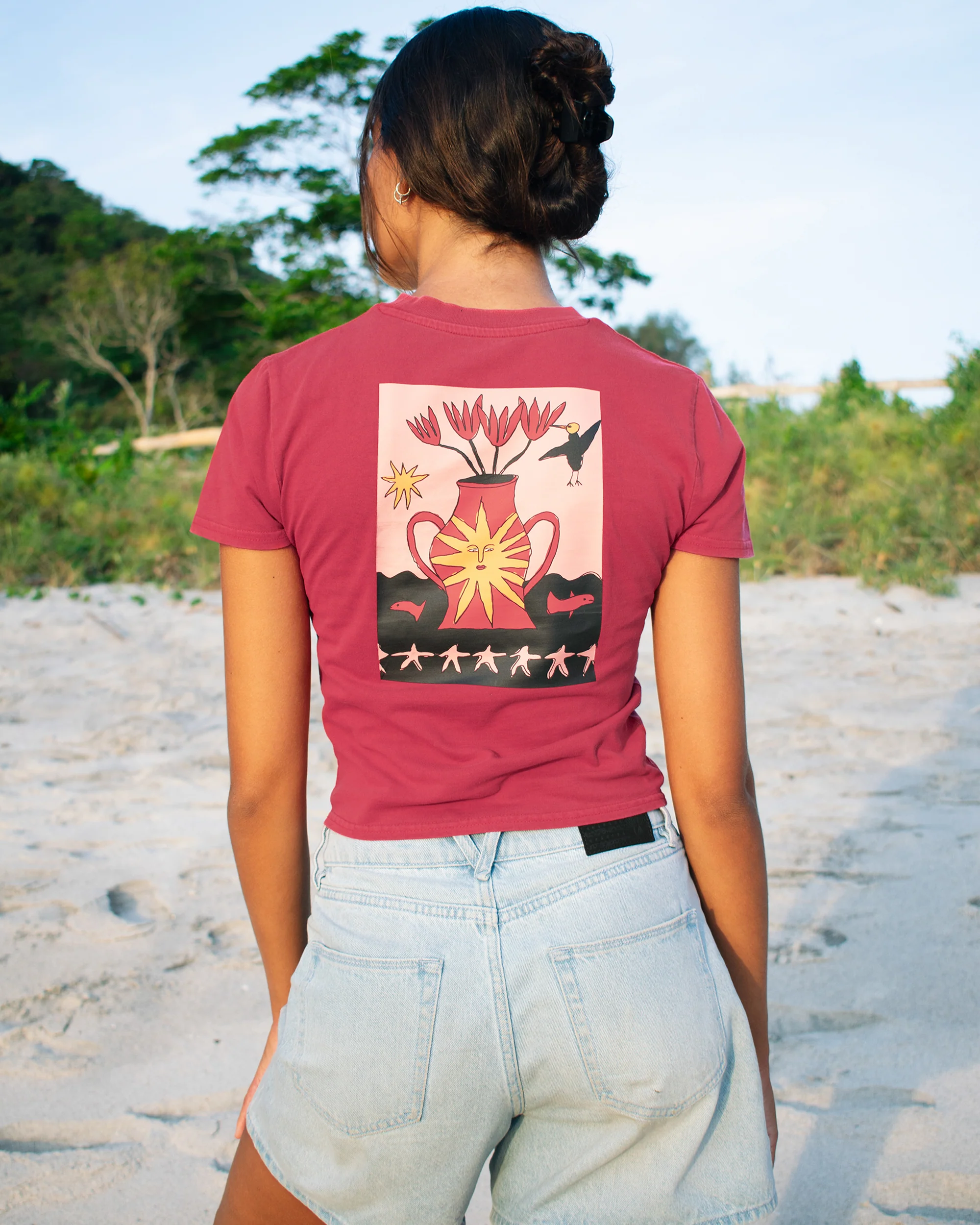Stoned Boyfriend Short - Blue Bird - Image 5