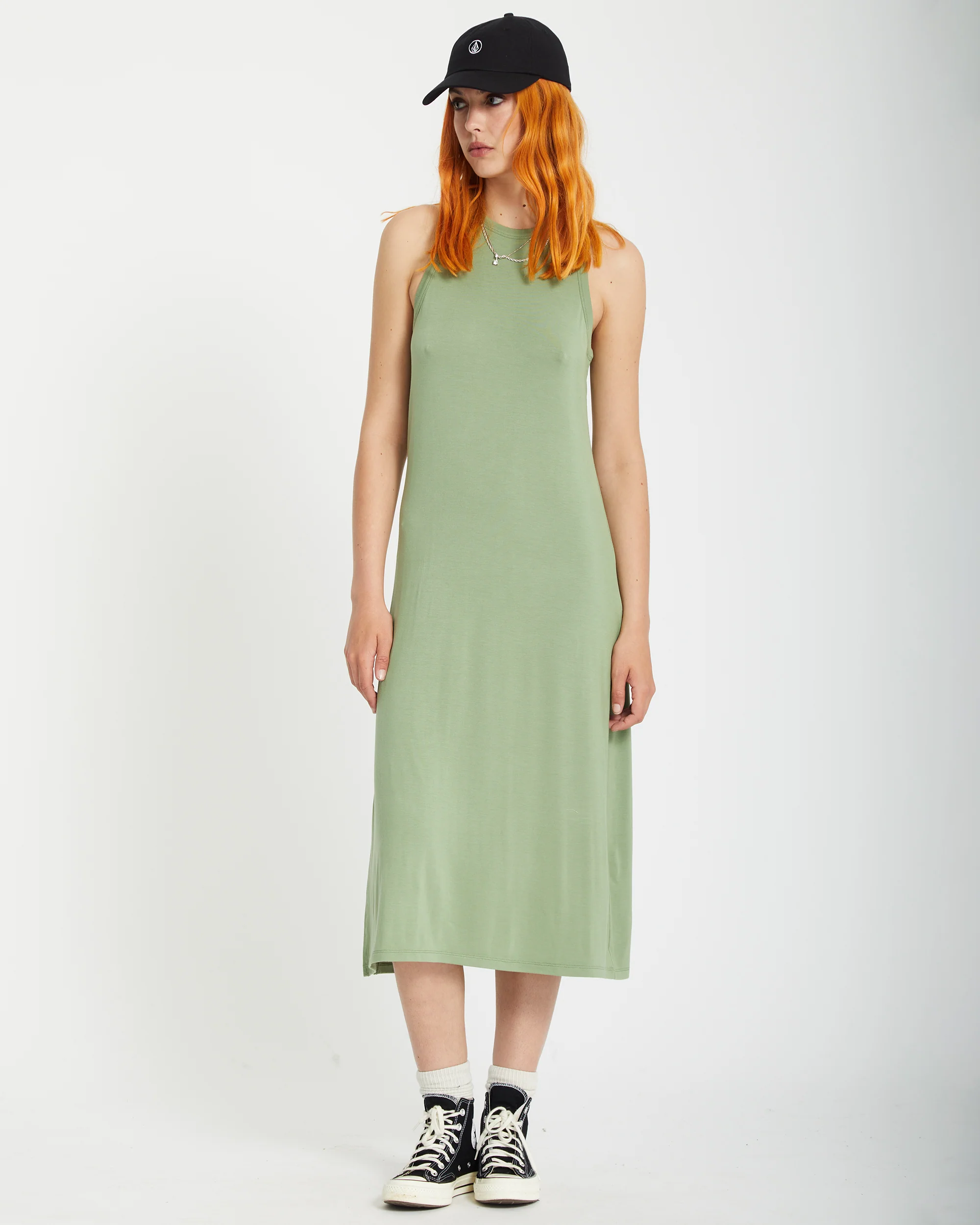 Stonelight Dress - GRASS GREEN