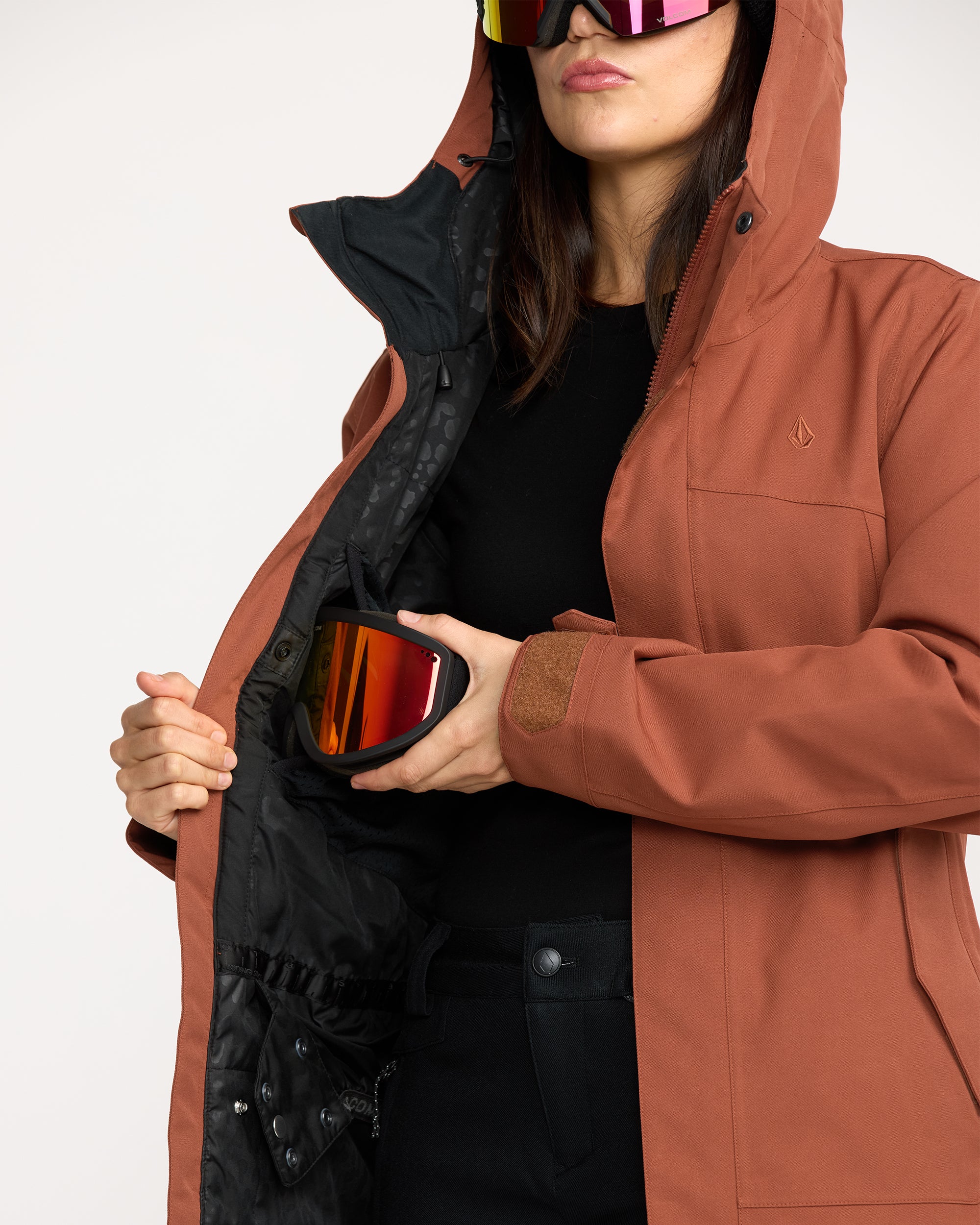 Stoney Shadow Insulated Jacket - Henna - Image 8